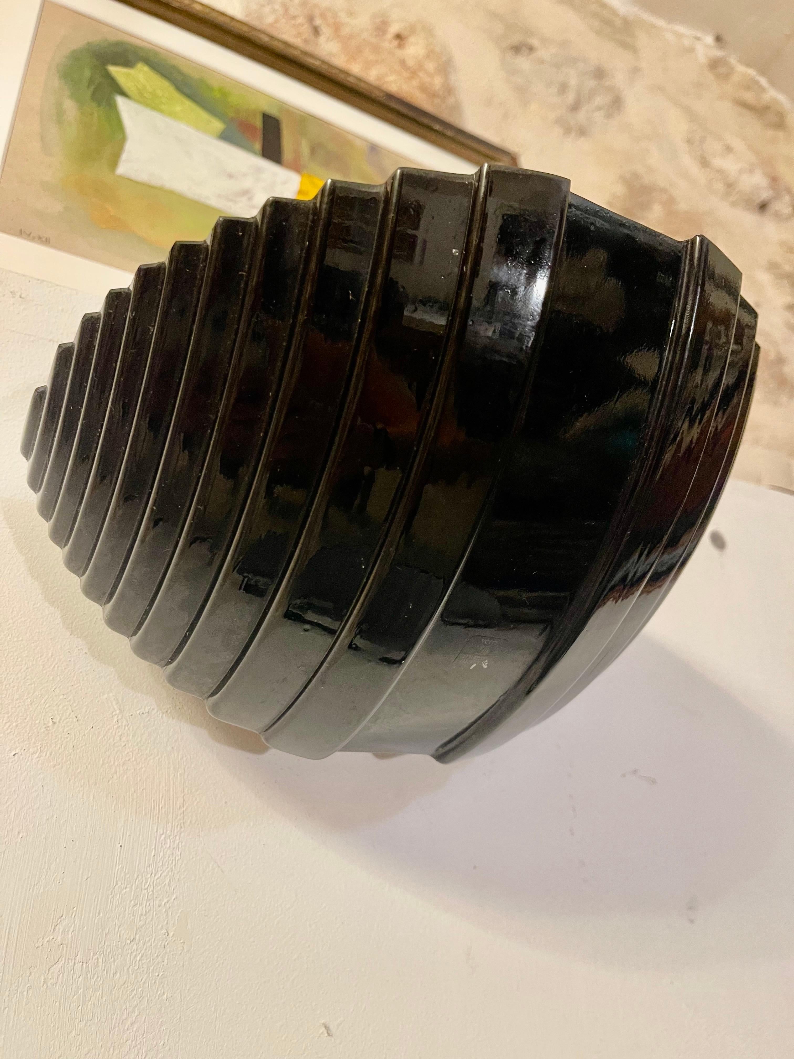 Murano negro Iluminación de pared de cristal de Vetri 4 unidades , Italia, década de 1990 en venta 3