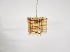 Murano Blown Glass Chandelier, Italy, 1960s