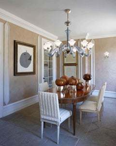 Murano blown Glass Chandelier, Metropolis, Venetian Crystal