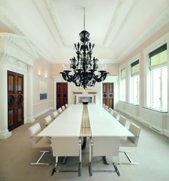 Murano Glass Chandelier, Taif, Gold Venetian Crystal