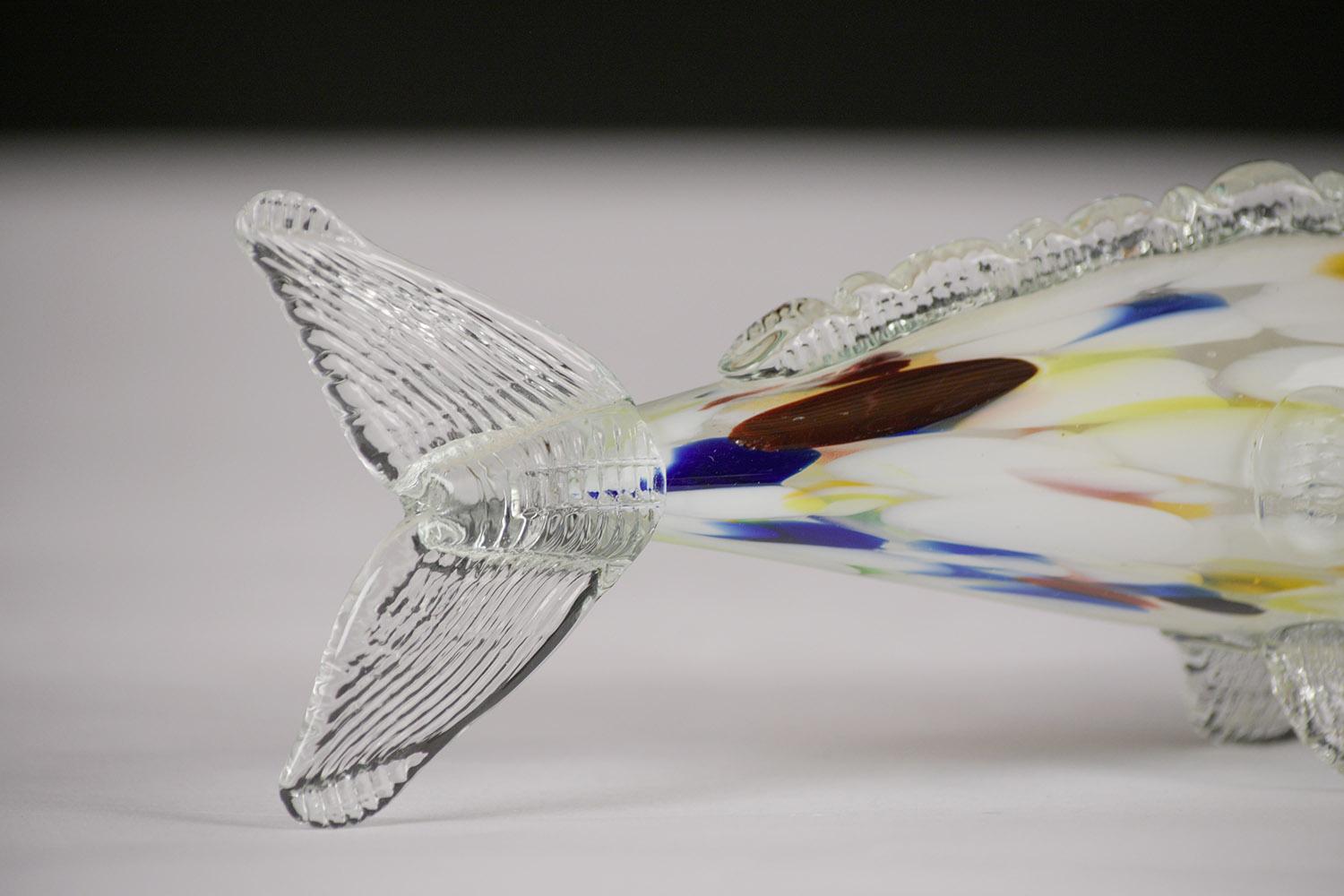 glass blown fish