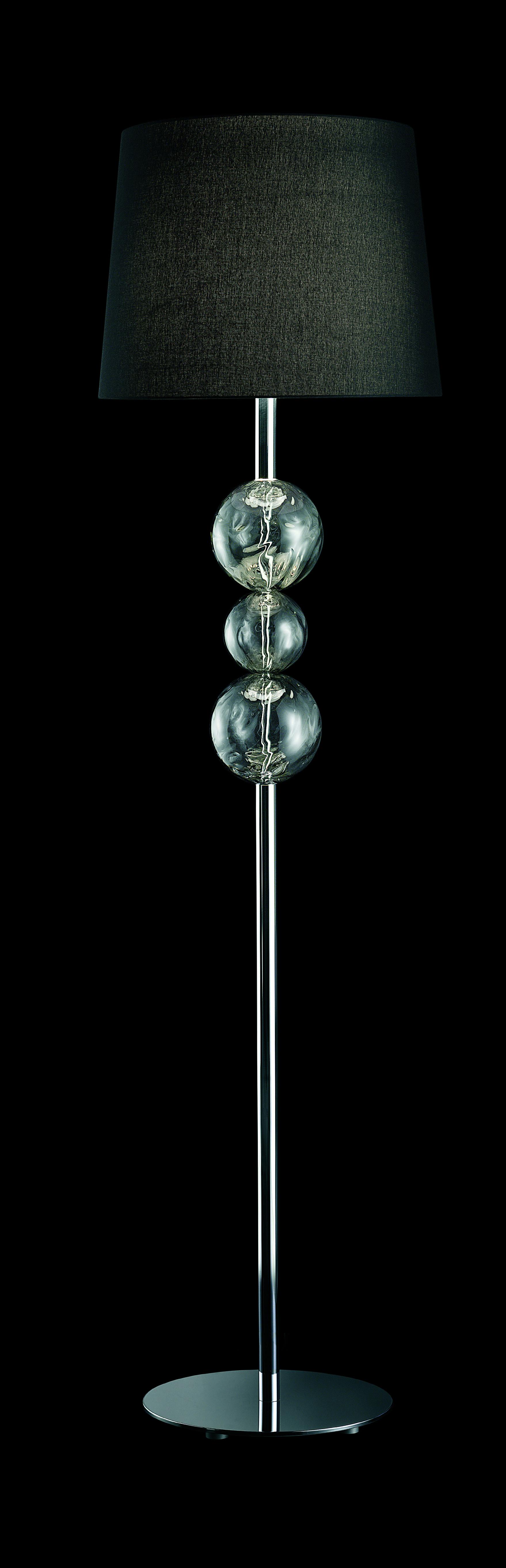 Cristal soplado de Murano, Lámpara de pie, Cristal veneciano gris en Nuevo estado para la venta en Venice, IT