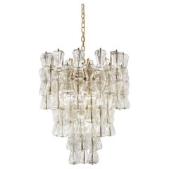 Murano Blown Glass Suspension Lamp, Clepsydra