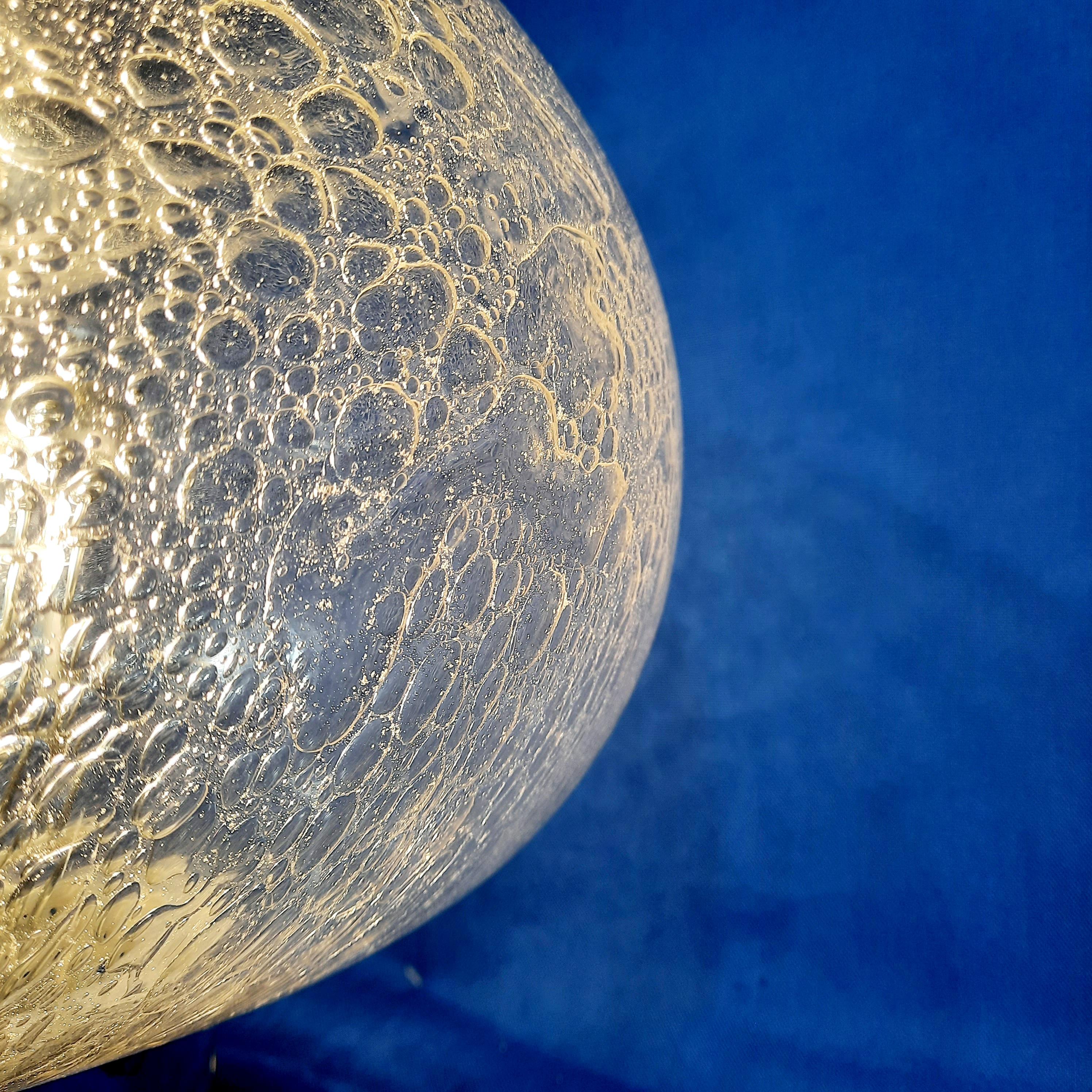 Murano blown glass table lamp, Circa 1965 3