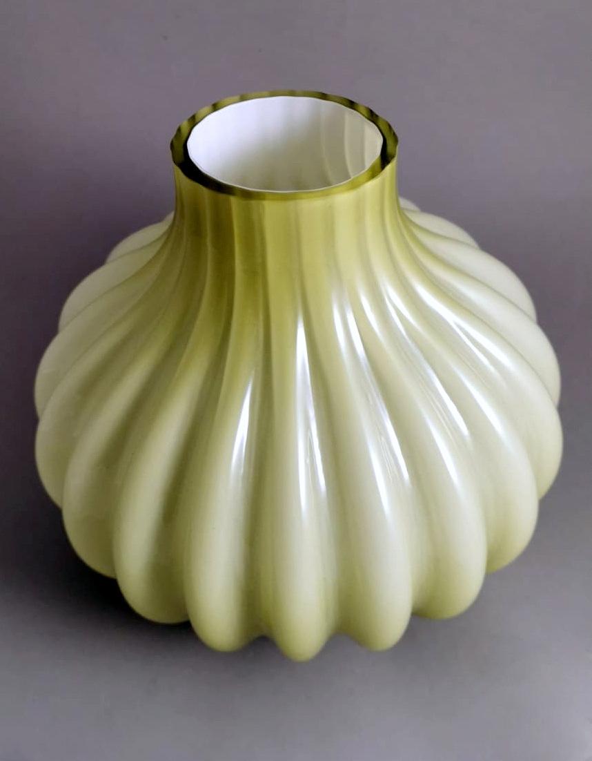 Italian Murano Blown Glass Vase and 