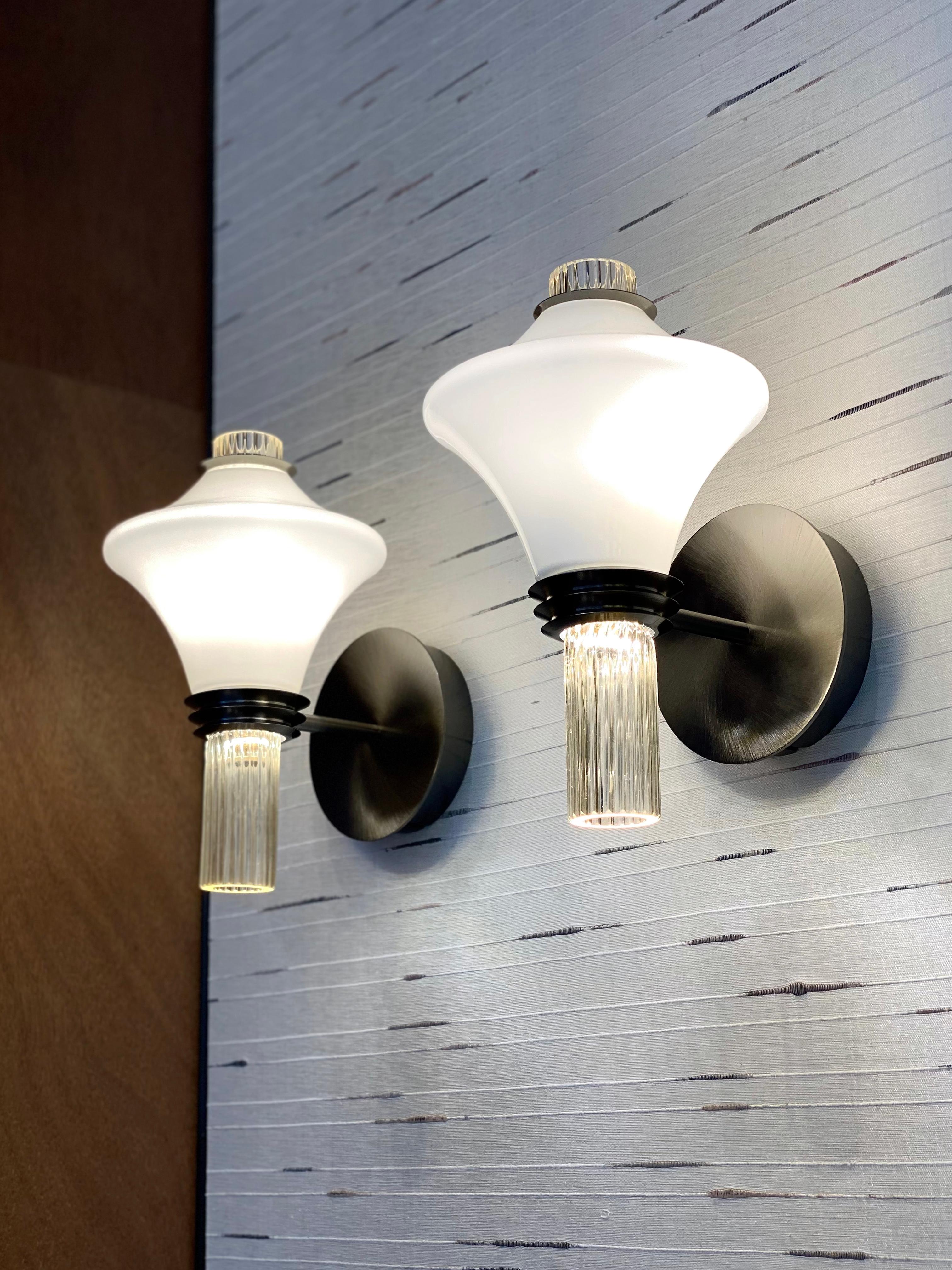 Aplique de Murano, Metropolis, Cristal Veneciano en Nuevo estado para la venta en Venice, IT