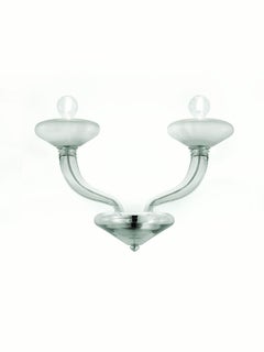 Aplique de Murano, Windsor, Cristal Veneciano Añil