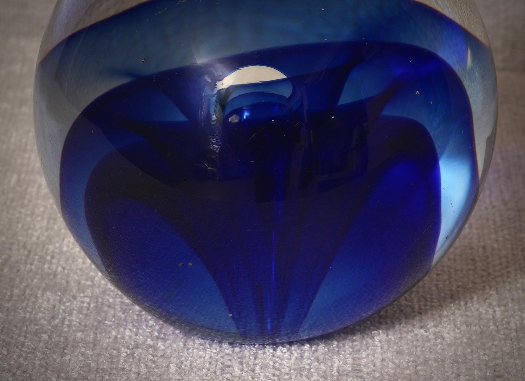 italien Sphère en verre d'art de Murano, 1980 en vente