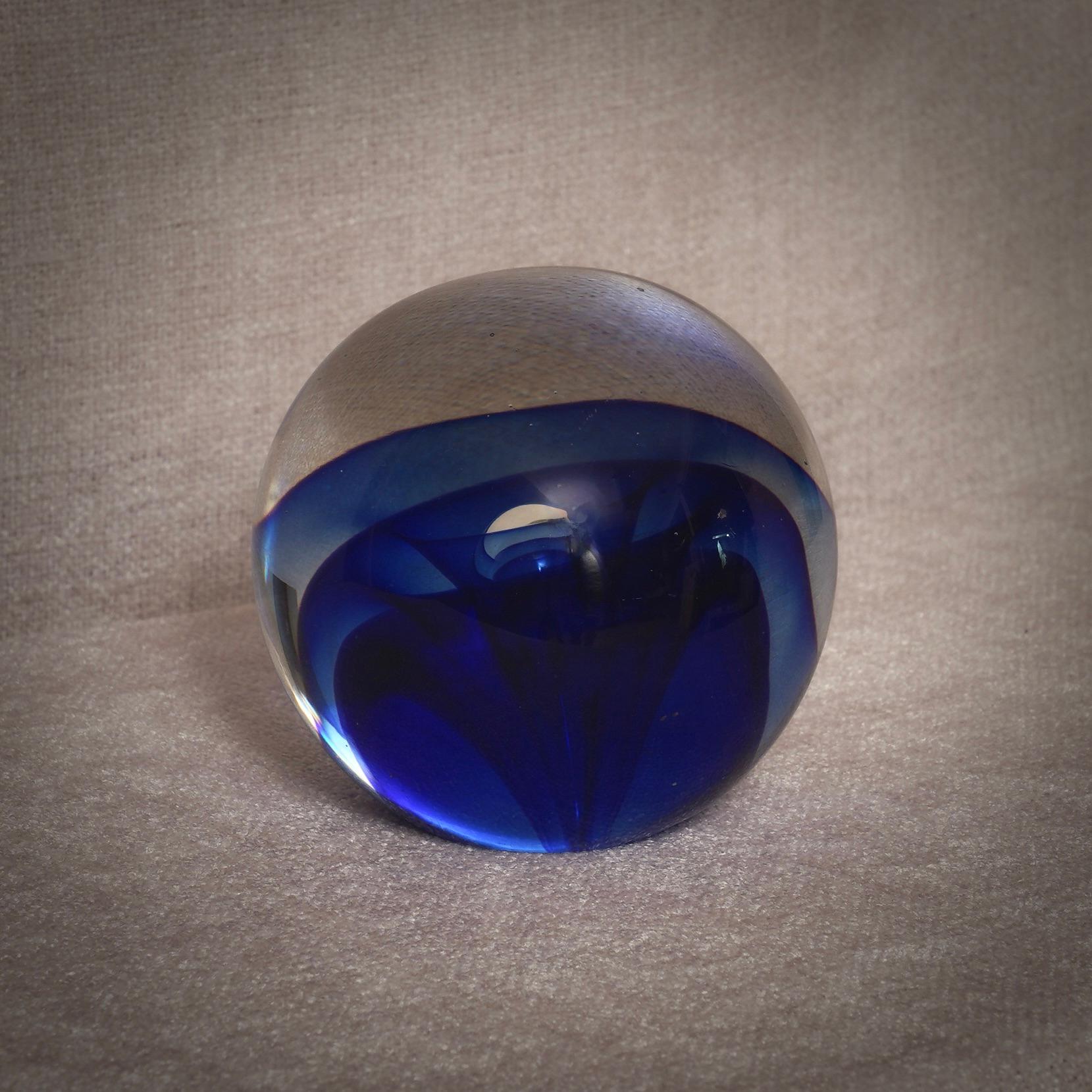 Fin du 20e siècle Sphère en verre d'art de Murano, 1980 en vente