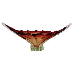 Cuenco de Murano, diseño de Fratelli Toso, años 60
