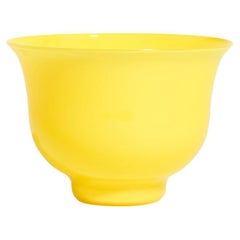 Murano Bright Lemon Yellow Bowl