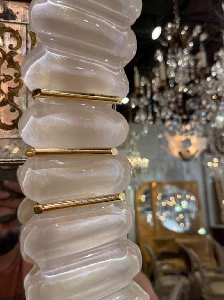 Contemporary Murano Bubble Mirror For Sale