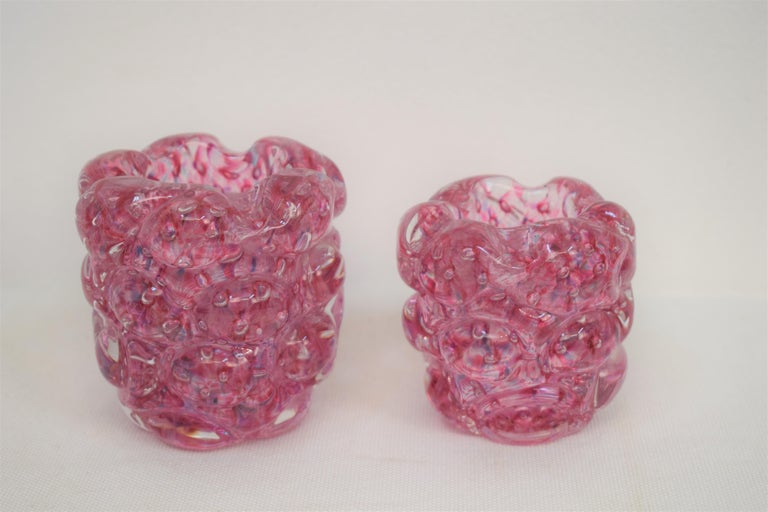 Murano Bubbles Glass Set, 1960s For Sale at 1stDibs