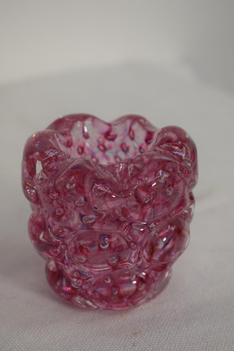 Murano Bubbles Glass Set, 1960s For Sale at 1stDibs