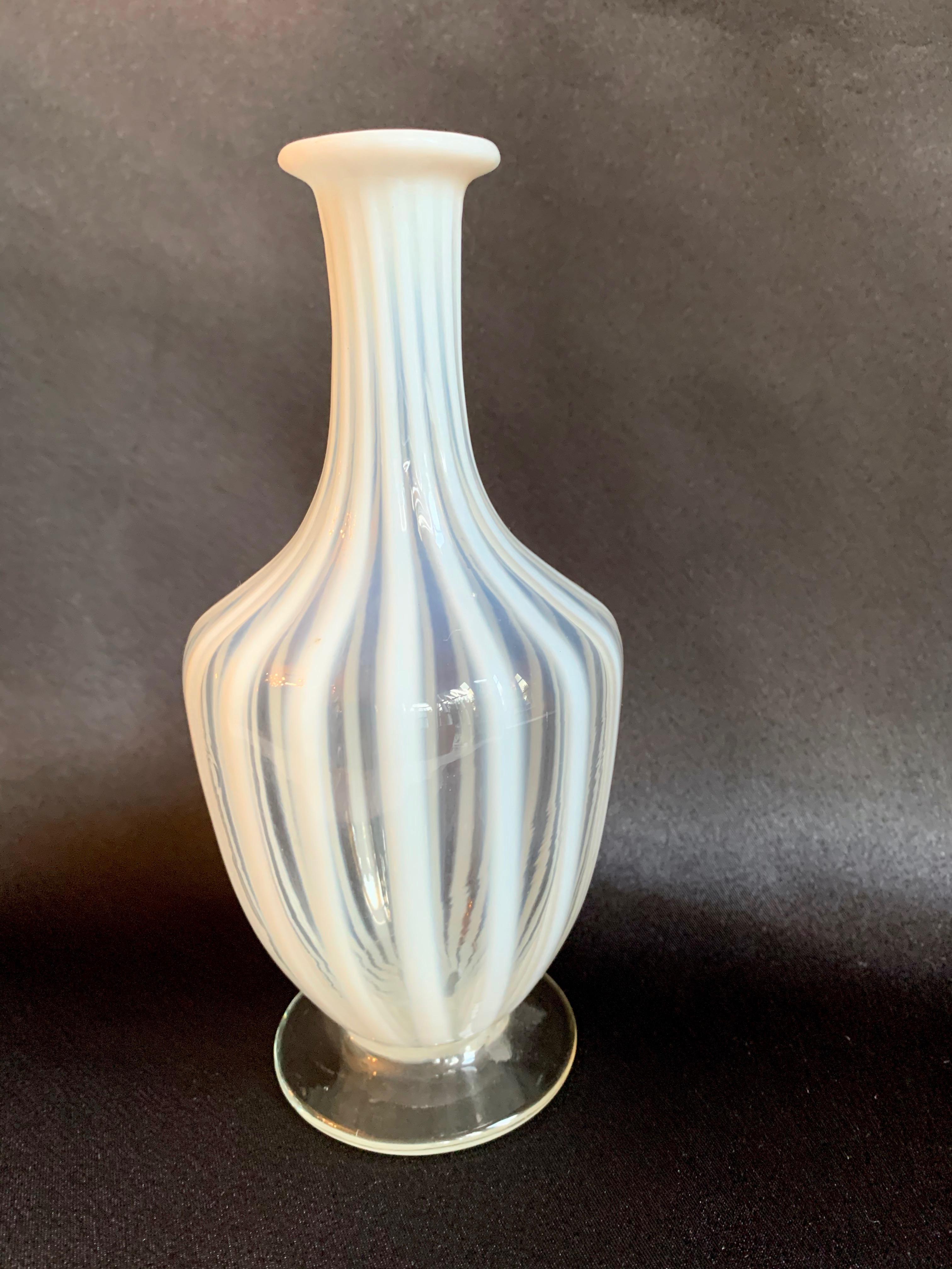 murano glass bud vase