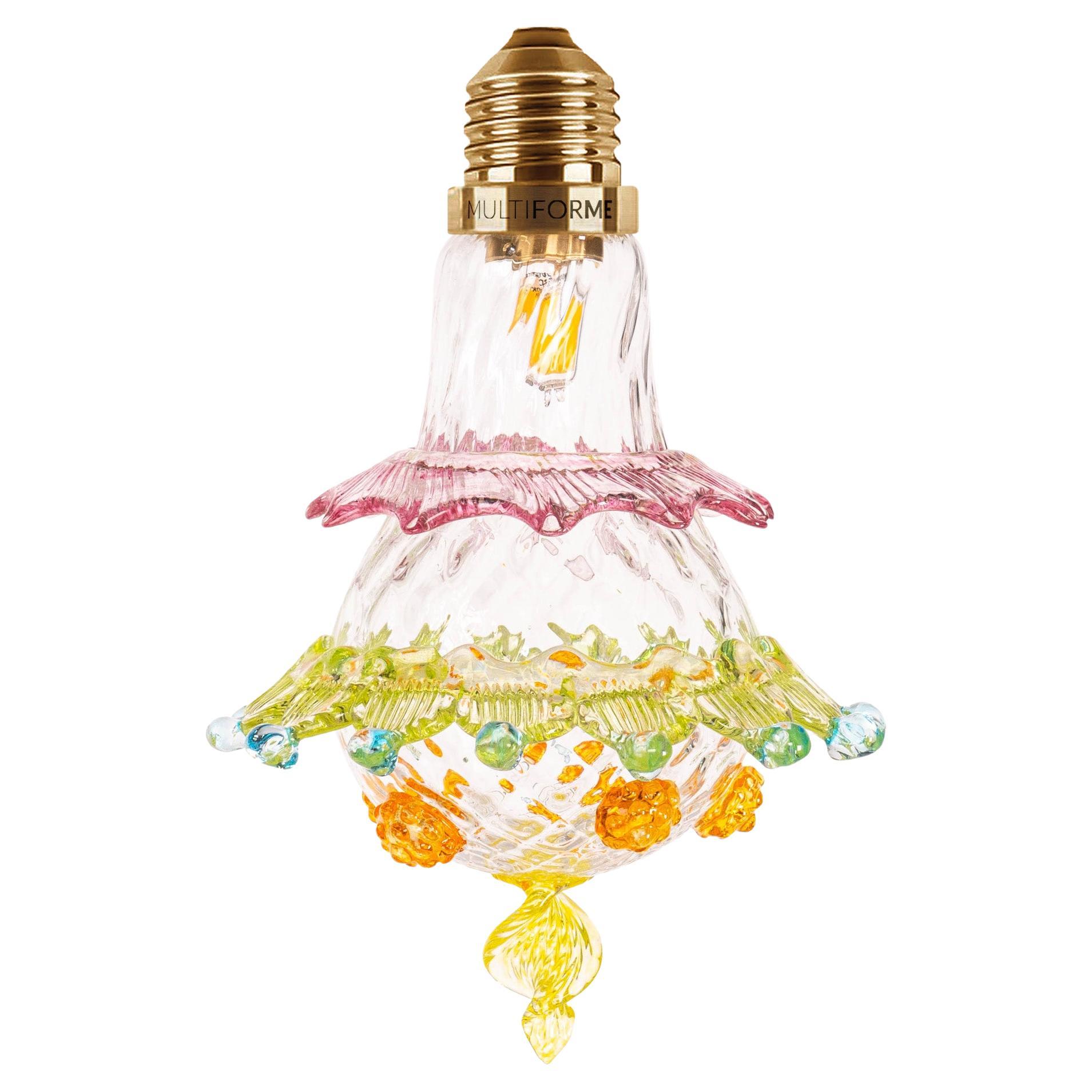 Murano Bulb - Hand-blown warm dimmable light fixture lightbulb chandelier - ANNA