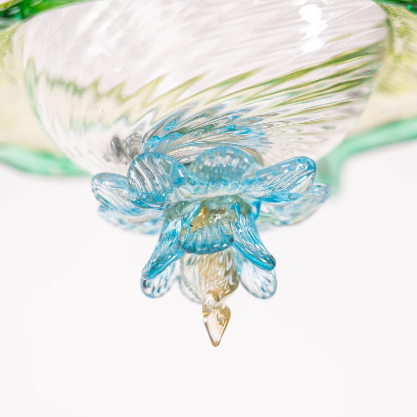 Modern Murano Bulb - Hand-blown warm dimmable light fixture lightbulb chandelier- LUISA For Sale