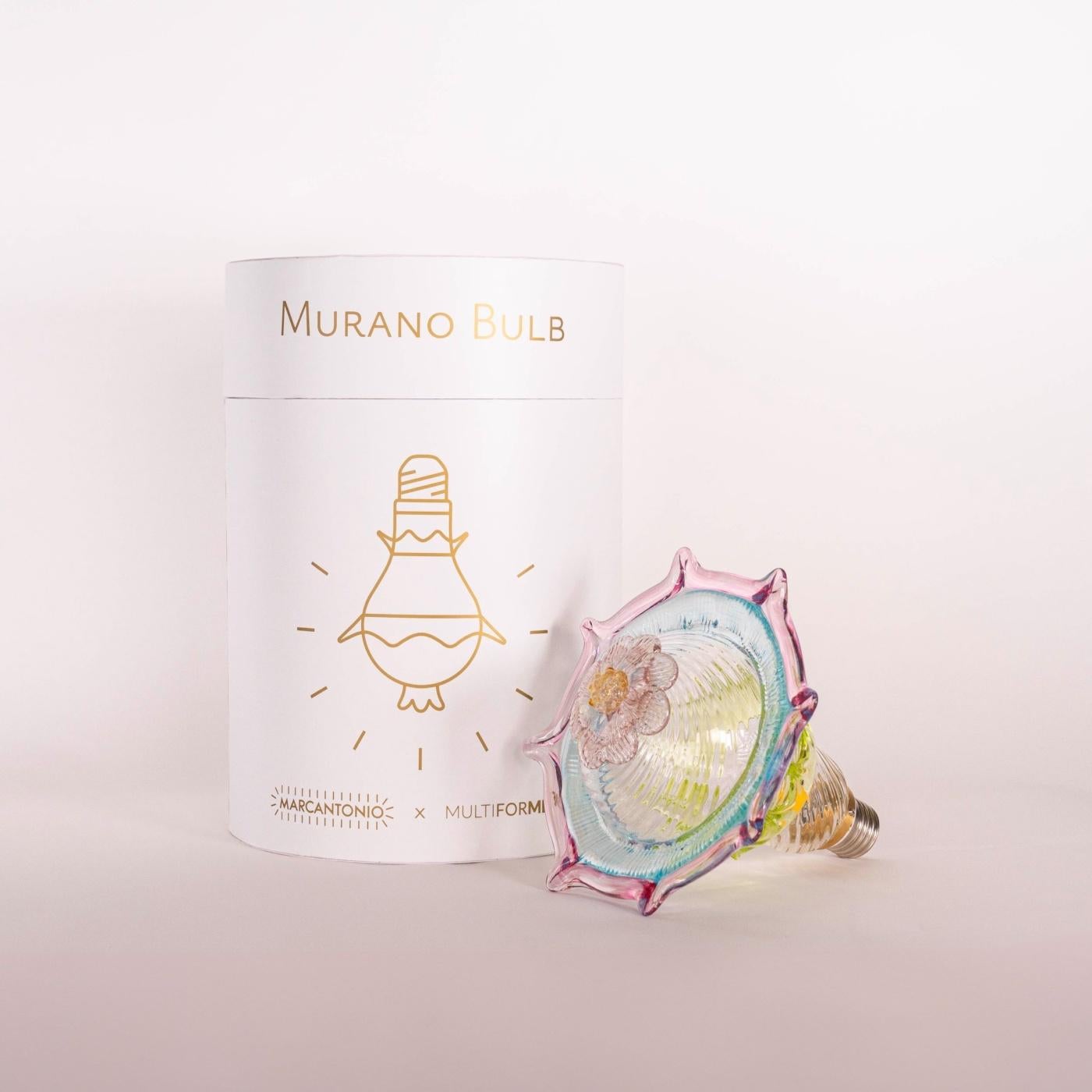 italien Murano Bulb - Hand-blown warm white dimmable light fixture lightbulb - CARLOTTA en vente