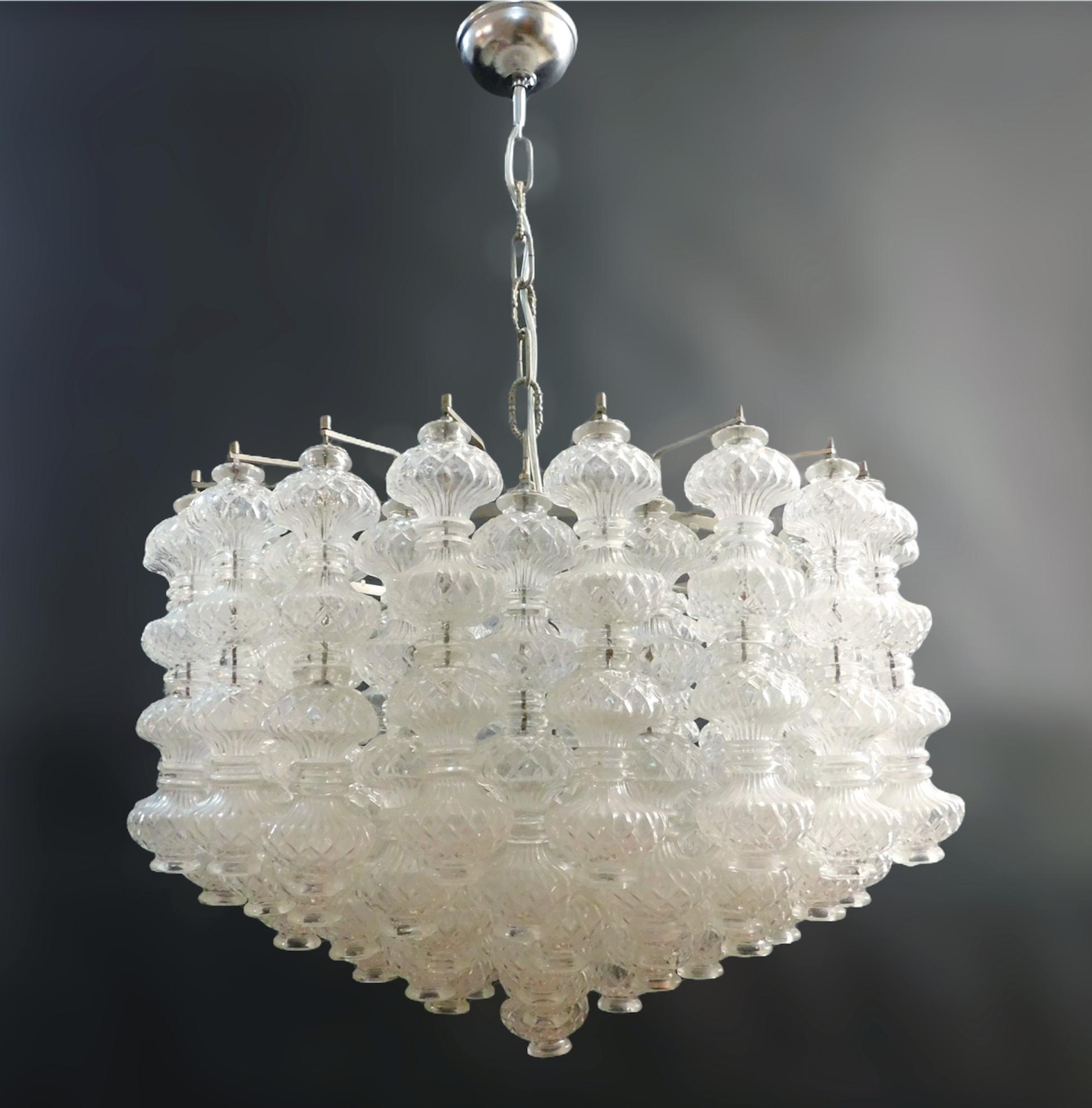 Lámpara Bussolotti de Murano de Seguso en Bueno estado para la venta en Los Angeles, CA