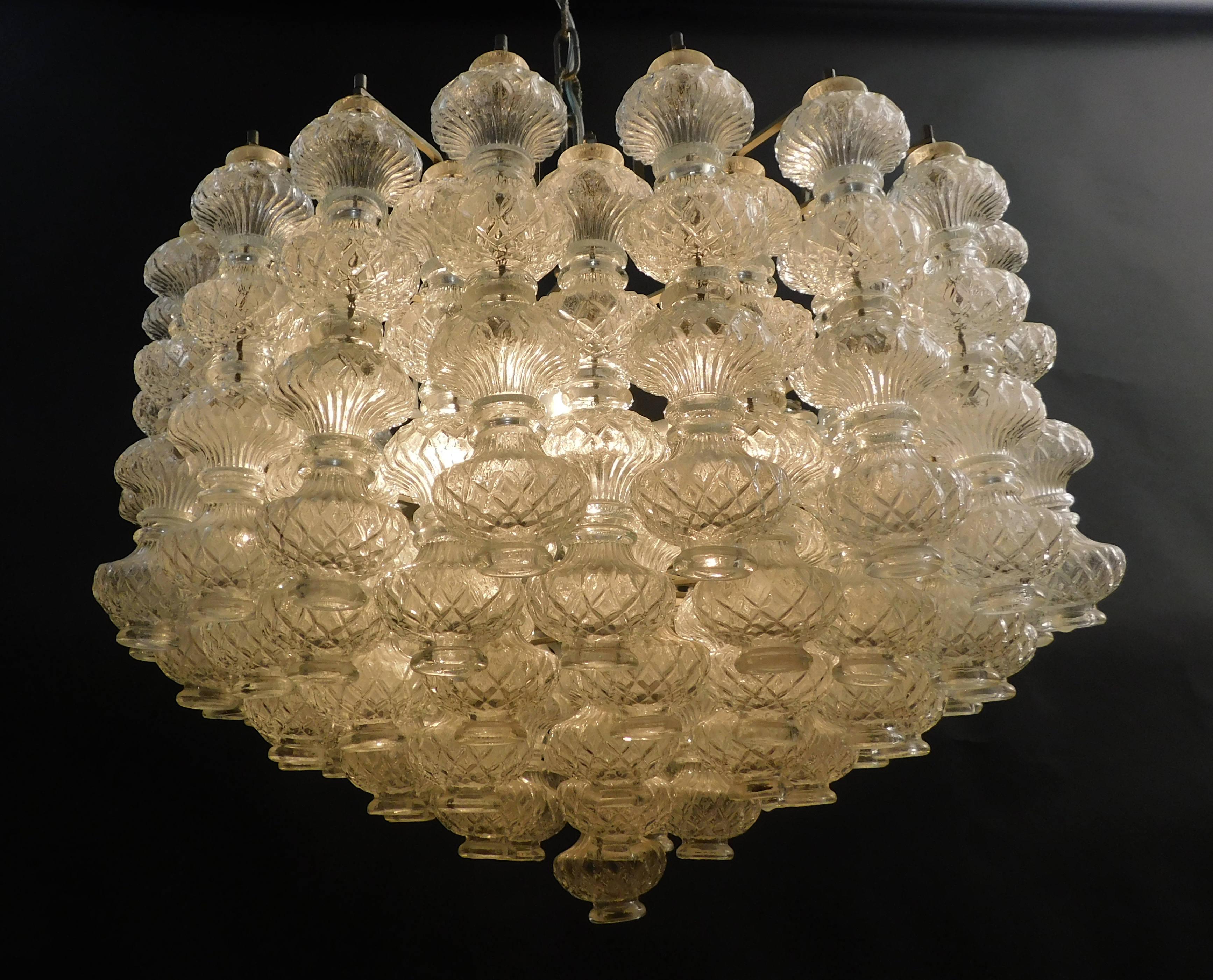 Lámpara Bussolotti de Murano de Seguso Cristal de Murano en venta