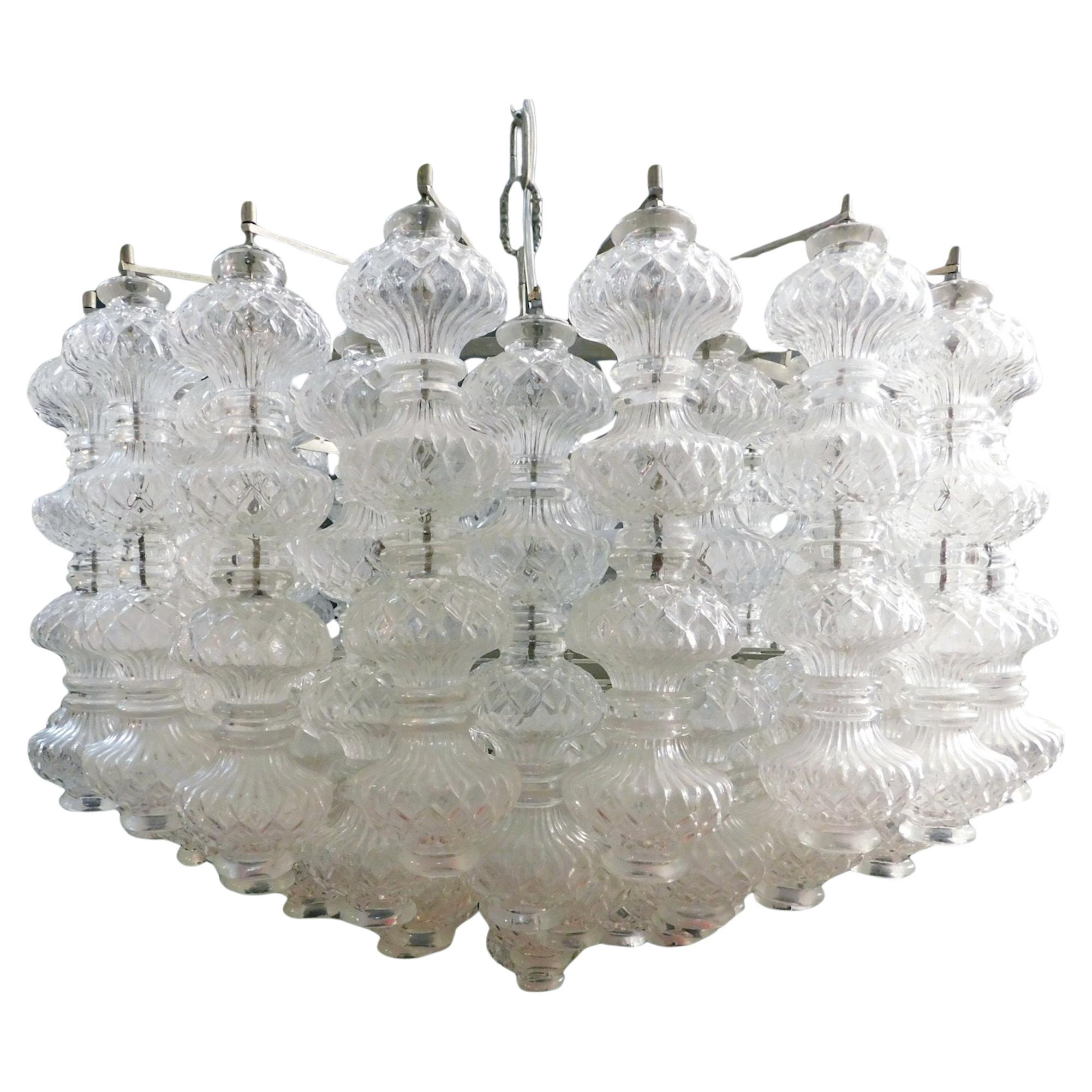 Lámpara Bussolotti de Murano de Seguso en venta