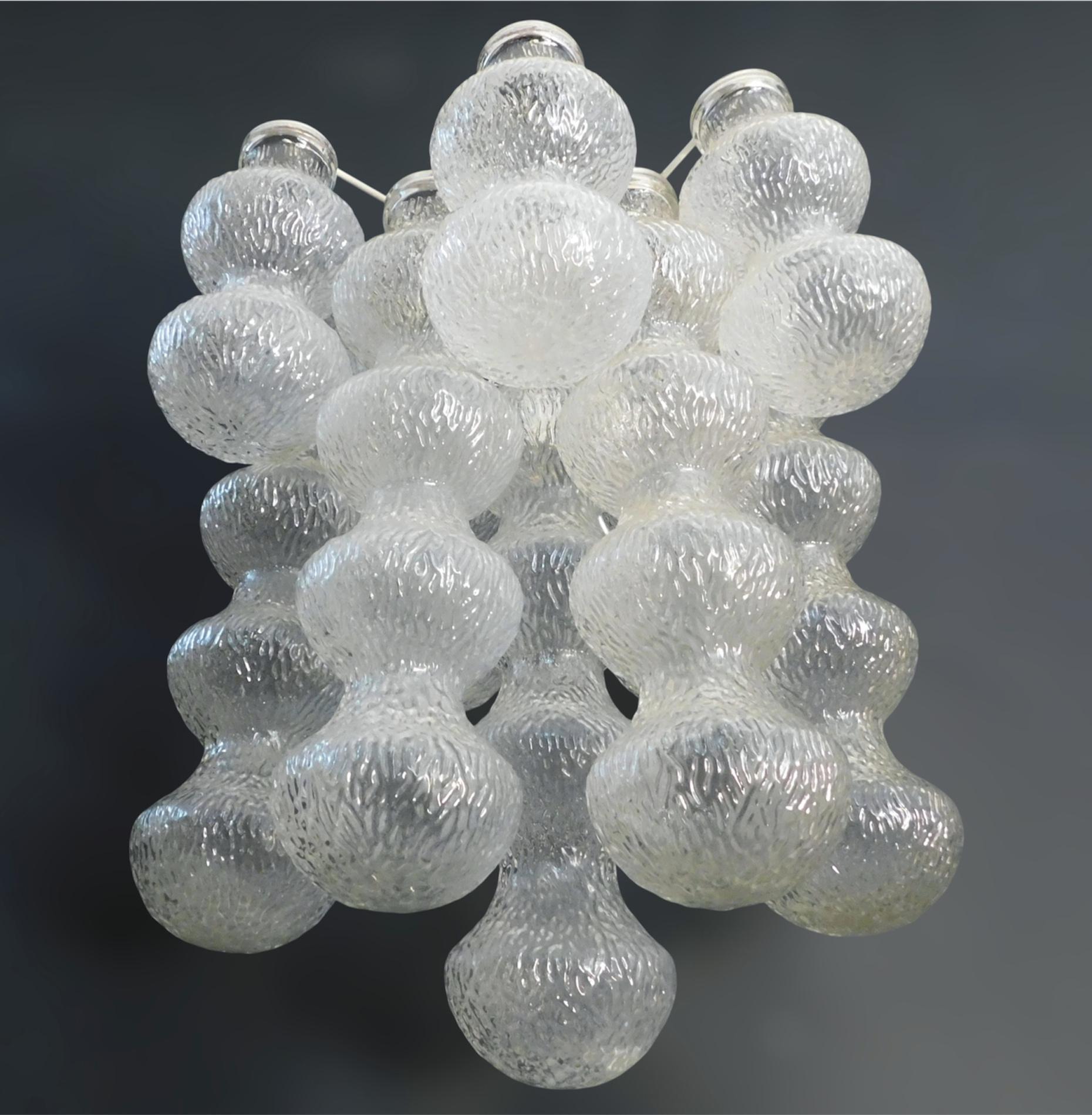 italien Applique Murano Bussolotti par Seguso en vente