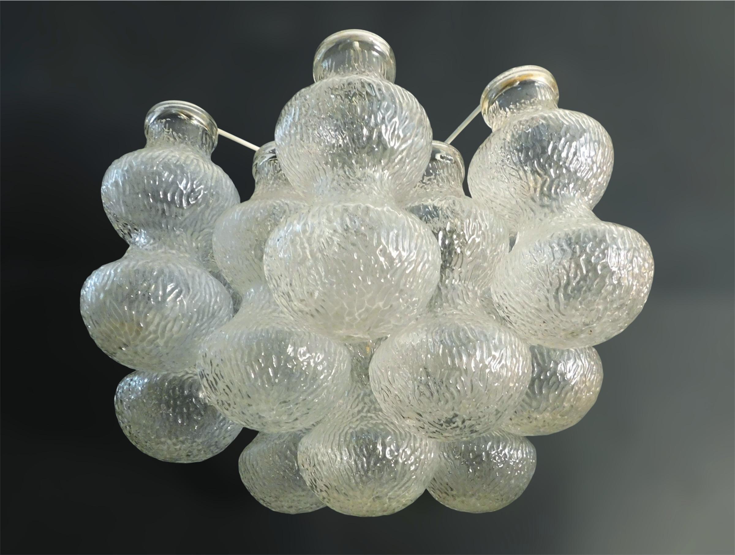 Italiano Sconce Bussolotti di Murano di Seguso in vendita