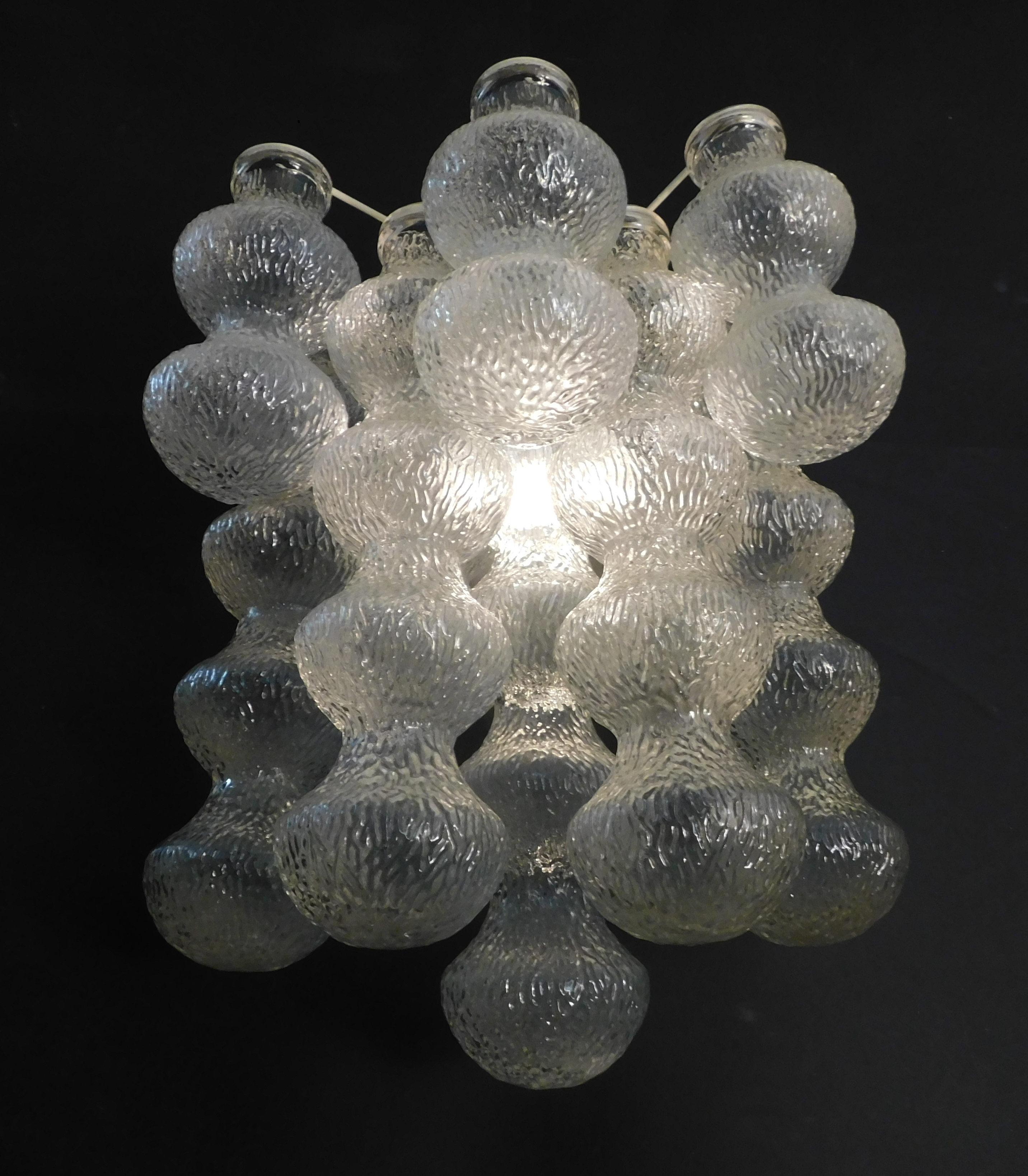 20ième siècle Applique Murano Bussolotti par Seguso en vente