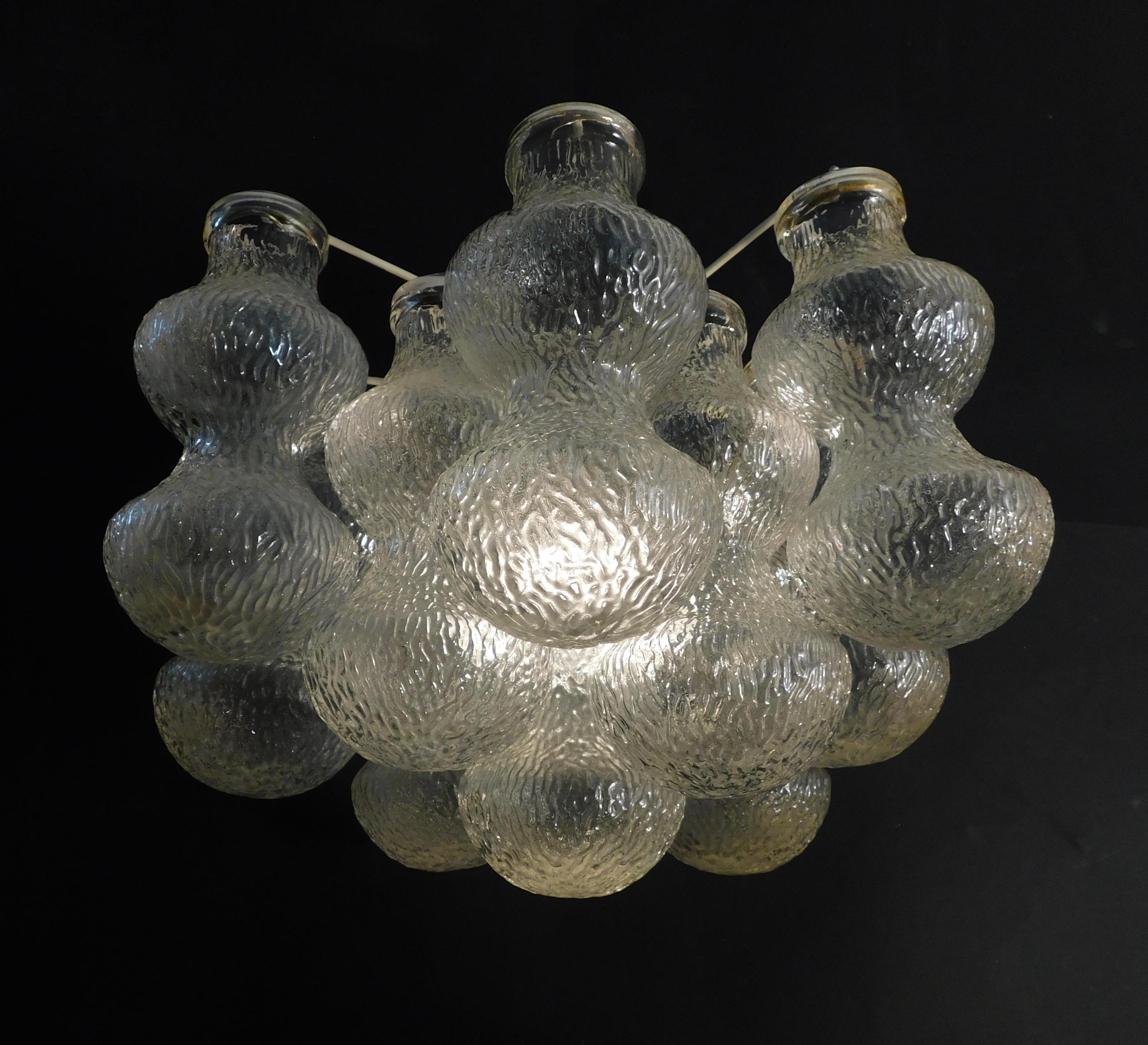 Vetro di Murano Sconce Bussolotti di Murano di Seguso in vendita