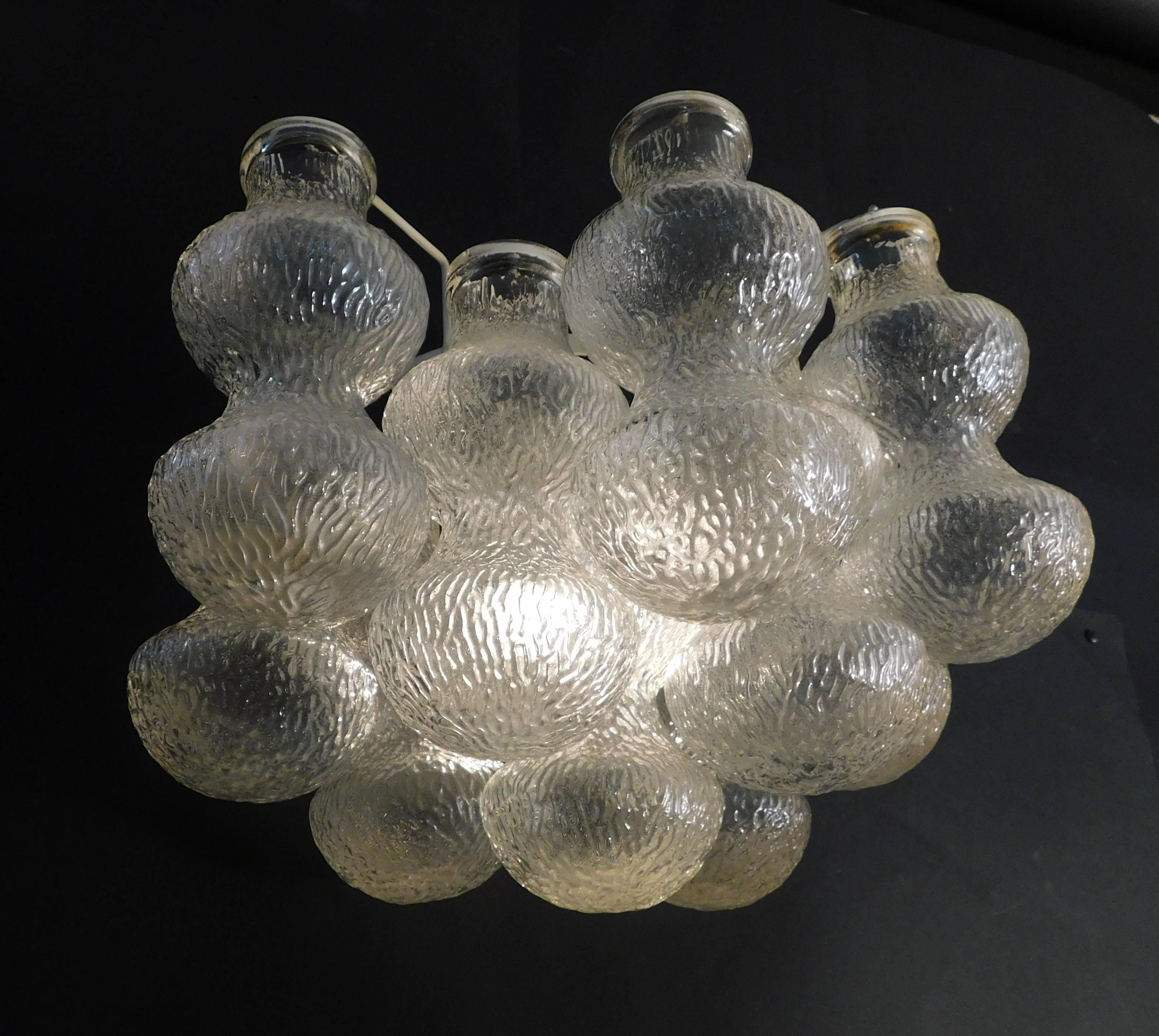 Sconce Bussolotti di Murano di Seguso in vendita 2