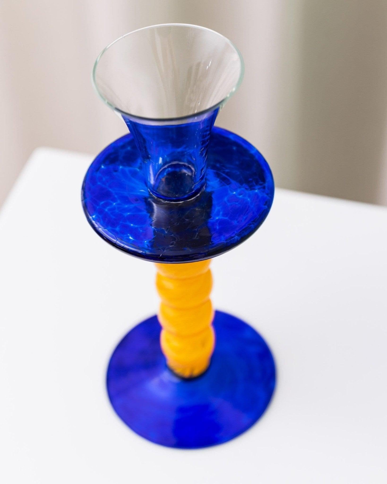 Italiano Portacandele di Murano Postmoderno Memphis Milano Design, anni '80 in vendita