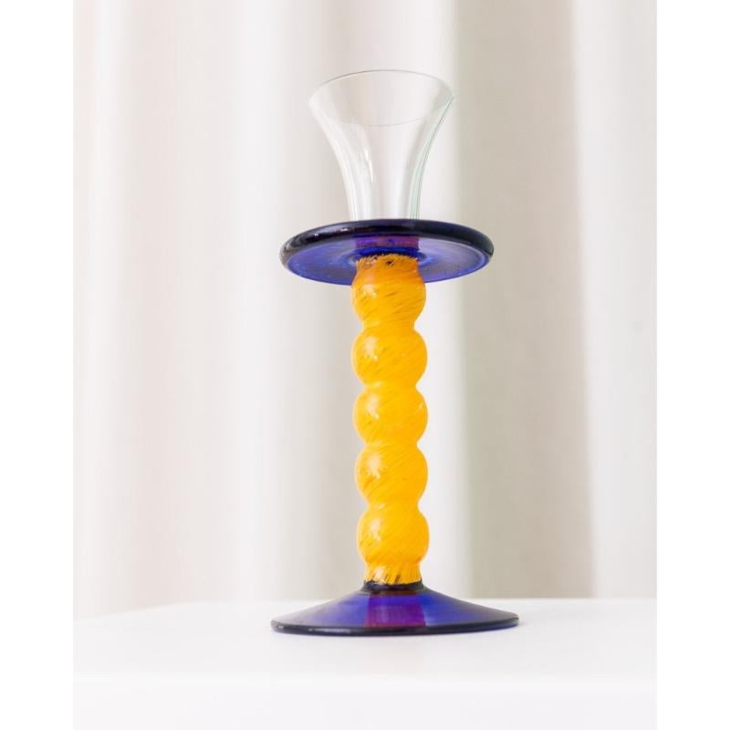 XX secolo Portacandele di Murano Postmoderno Memphis Milano Design, anni '80 in vendita