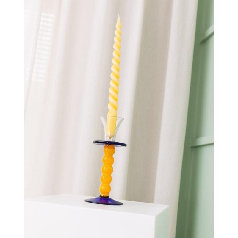 Portacandele di Murano Postmoderno Memphis Milano Design, anni '80 in vendita 2