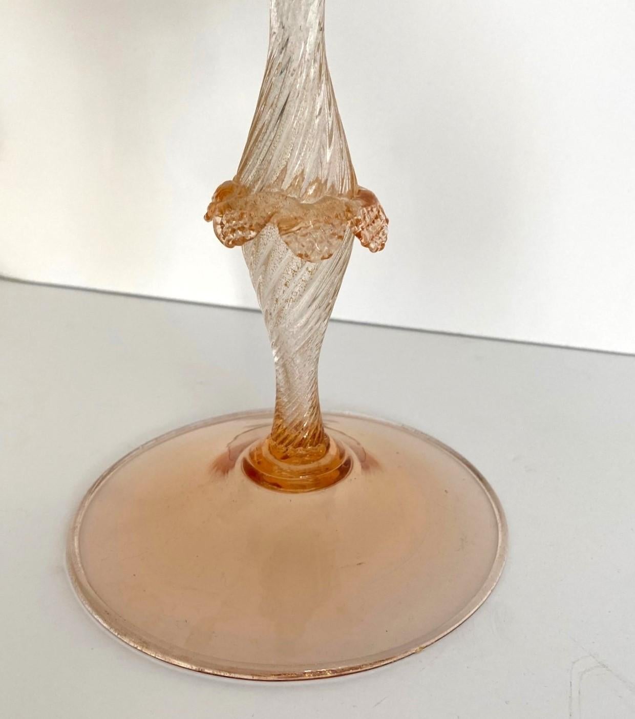 Candy Compote-Schale aus Muranoglas, 2er-Set im Zustand „Hervorragend“ im Angebot in Pomona, CA