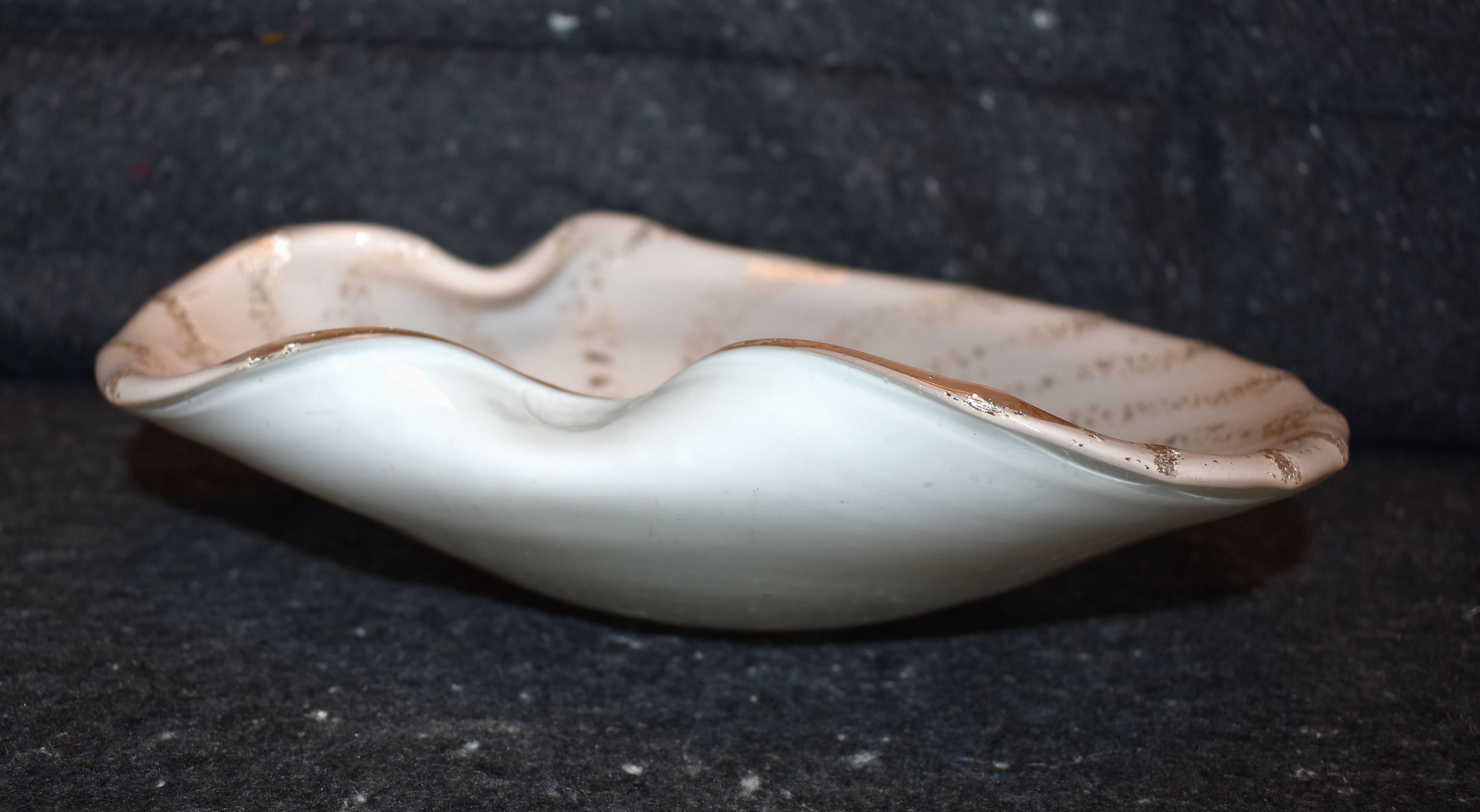 Mid-Century Modern Murano Candy Nut Dish For Sale