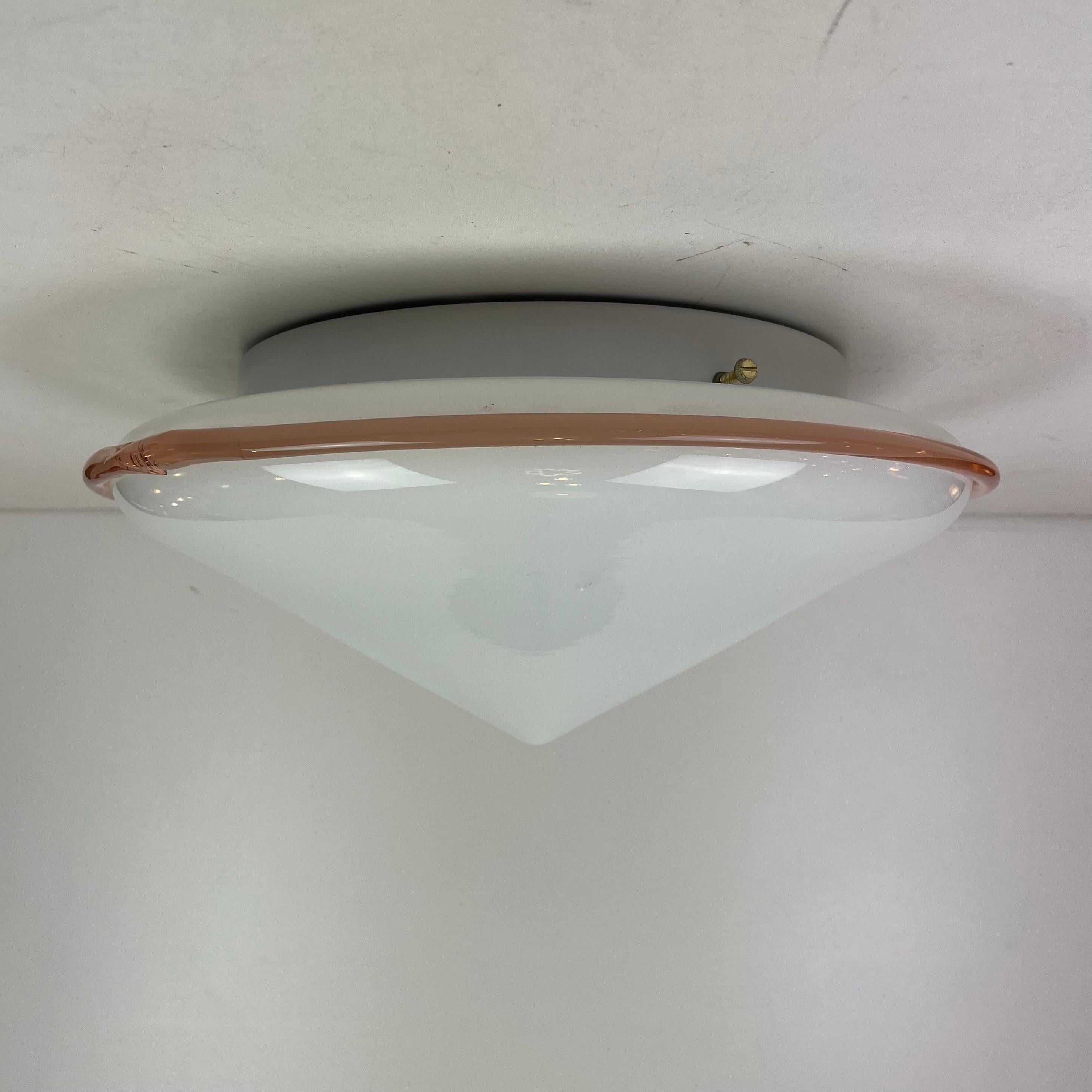 Murano Ceiling Lamp, 1970s For Sale 8