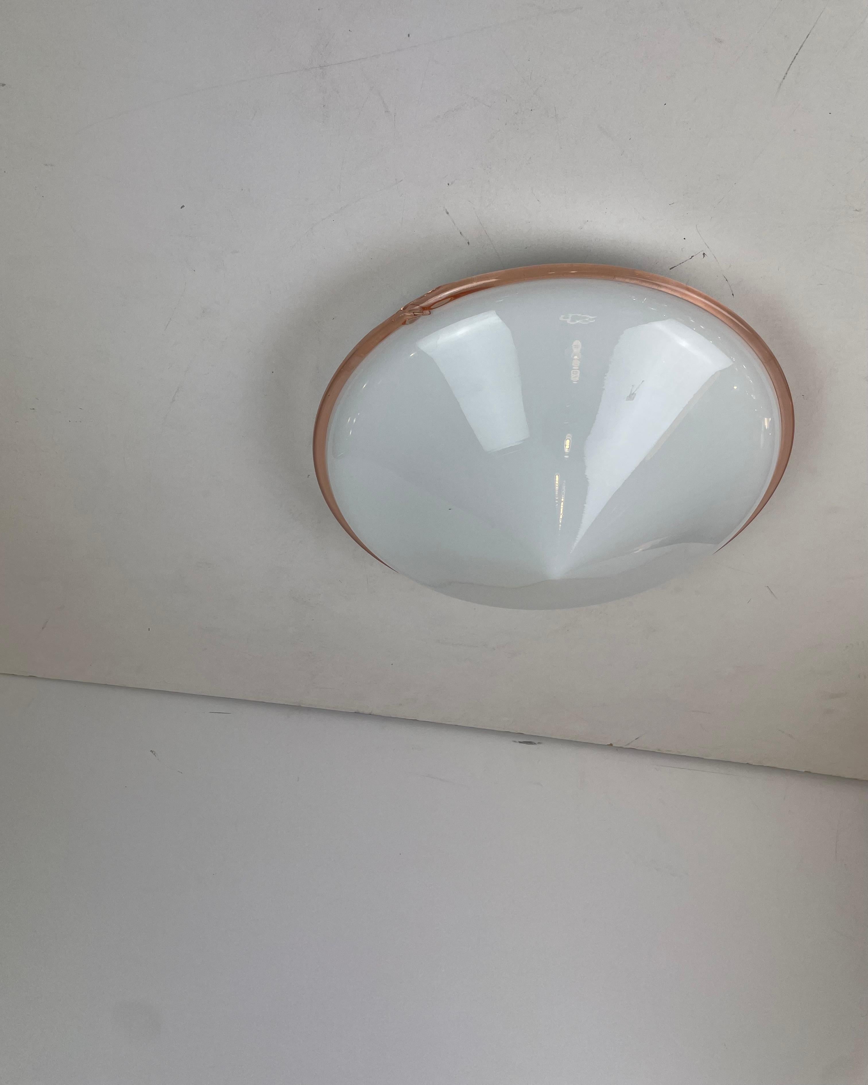 Murano Ceiling Lamp, 1970s For Sale 9