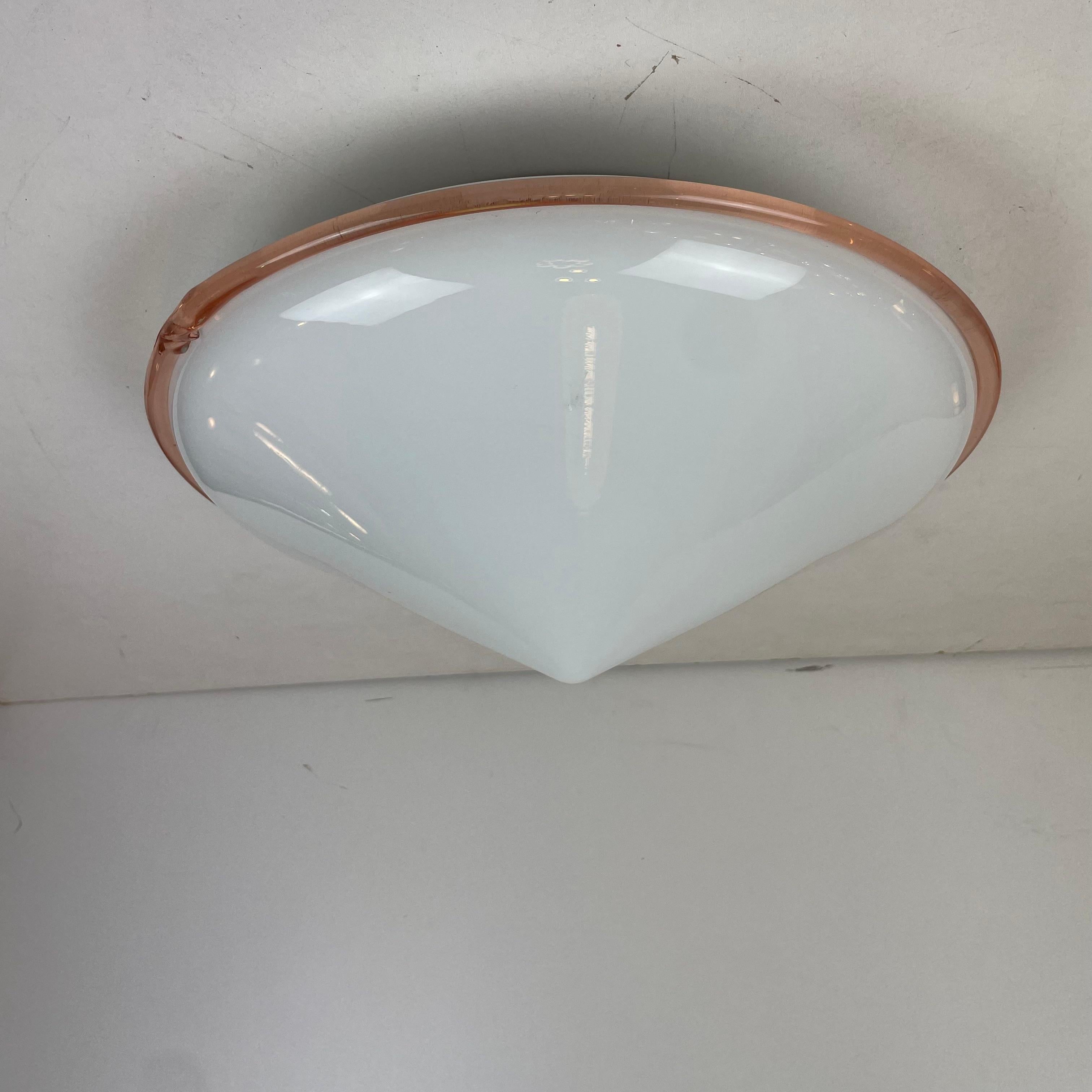 Murano Ceiling Lamp, 1970s For Sale 10