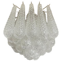 Murano ceiling lamp - 32 clear