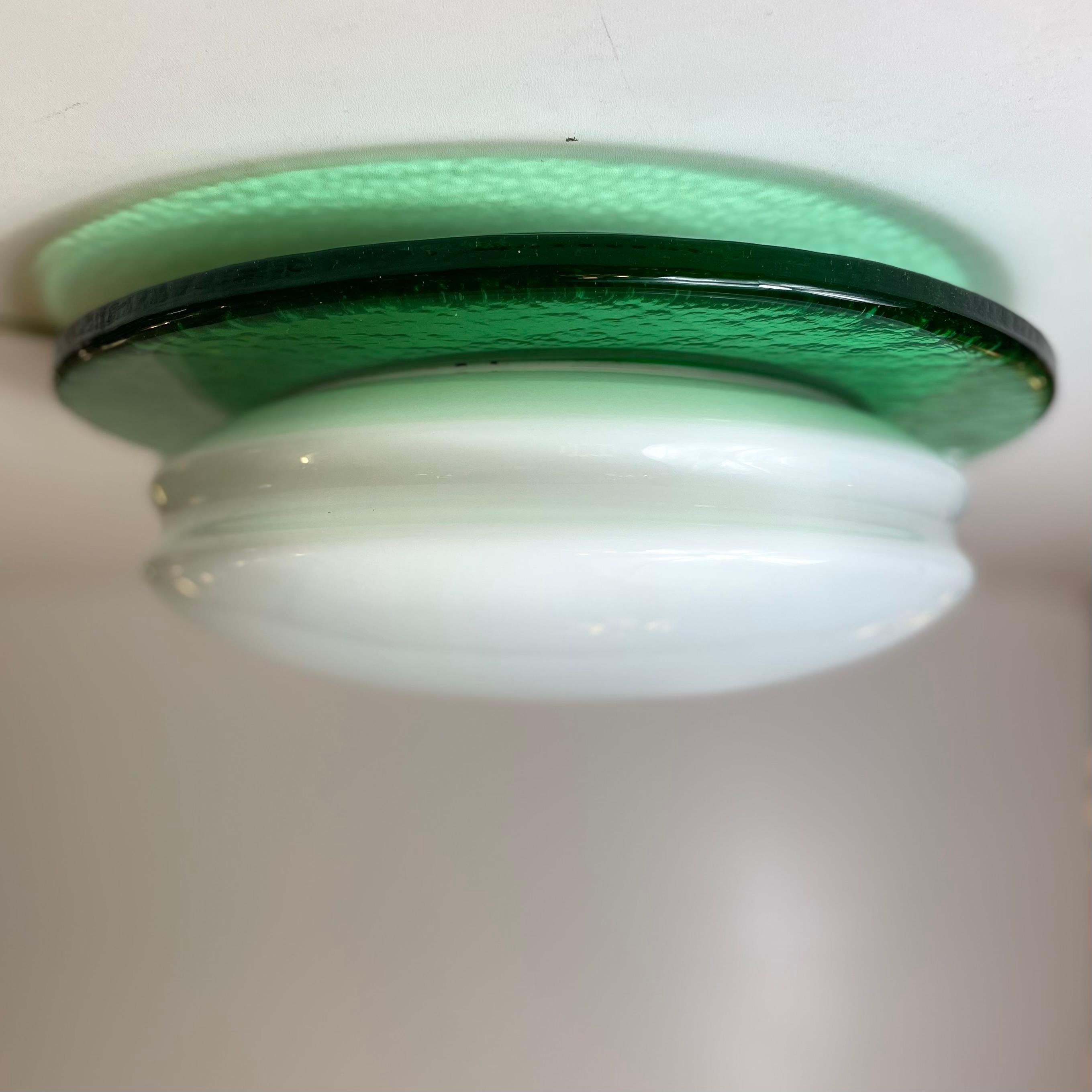 Murano Ceiling Lamp by Zanetti, 1980s For Sale 5