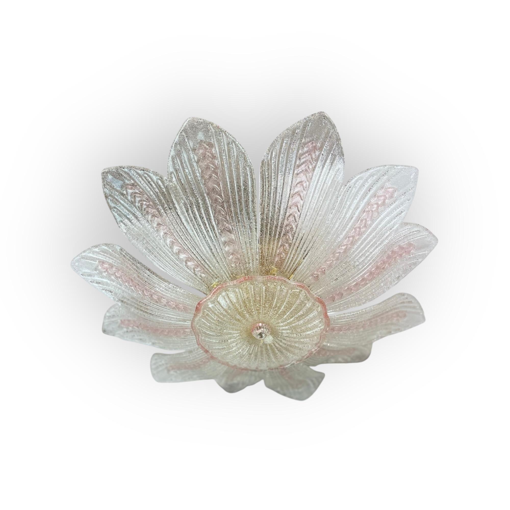 Plafonnier de Murano dans le style de Novaresi, années 1980 en vente 6