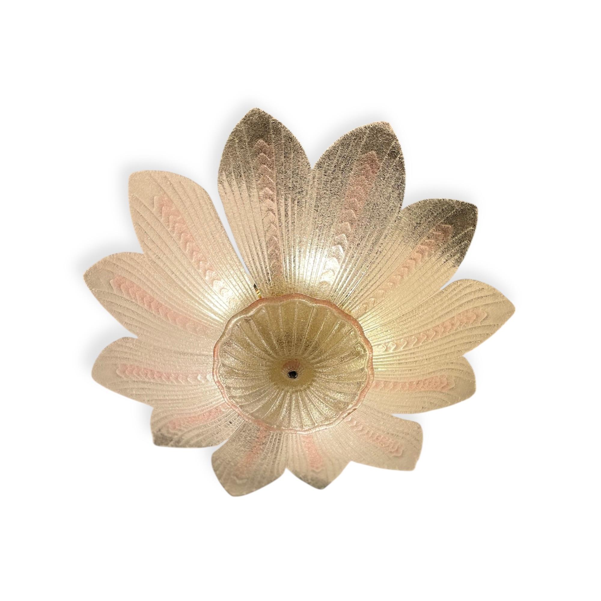 Néo-classique Plafonnier de Murano dans le style de Novaresi, années 1980 en vente
