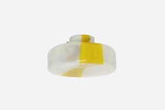 Murano ceiling light by Roberto Pamio for Leucos, Italy 1970s