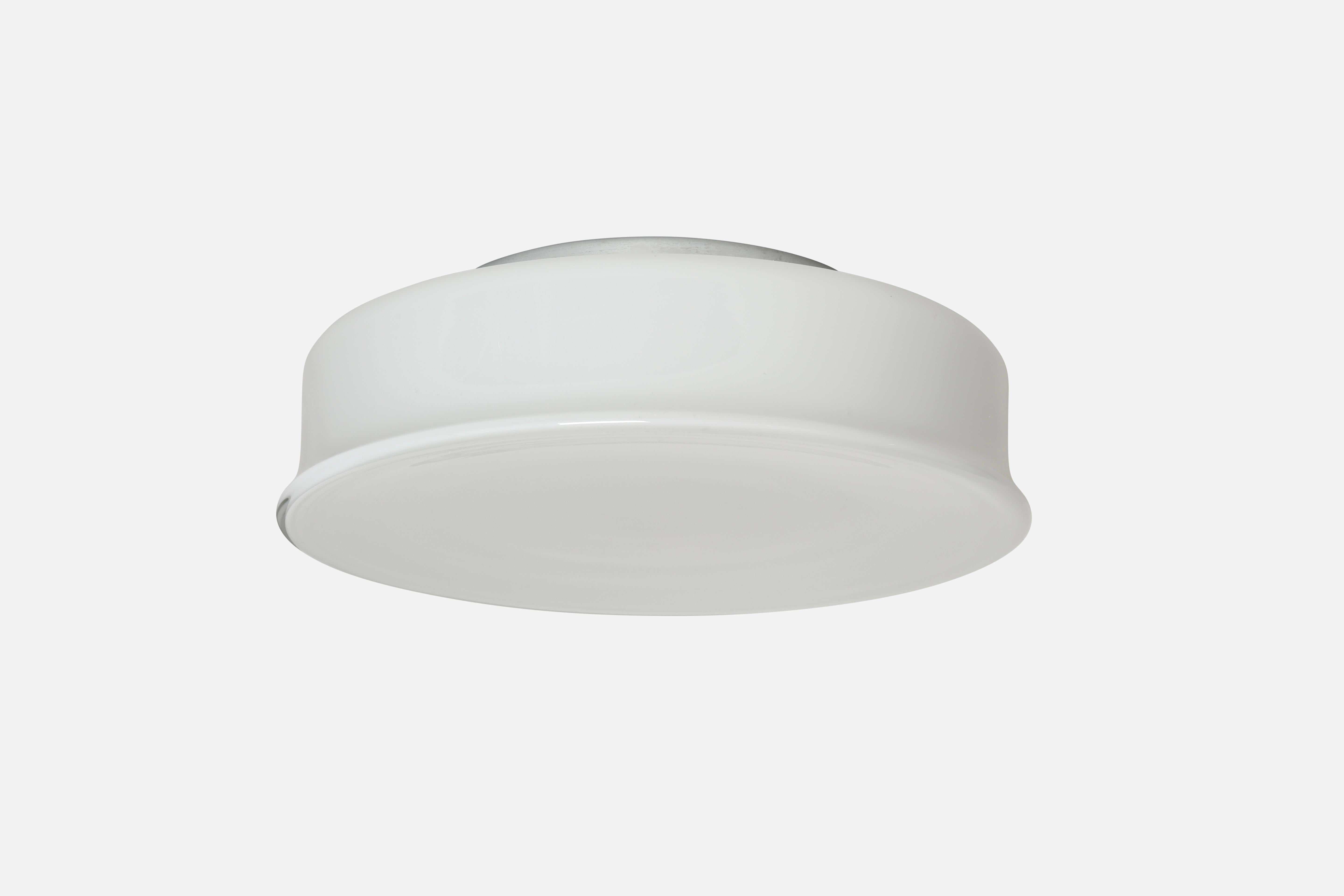 Italian Murano ceiling light by Vistosi, Italy circa 1960s For Sale