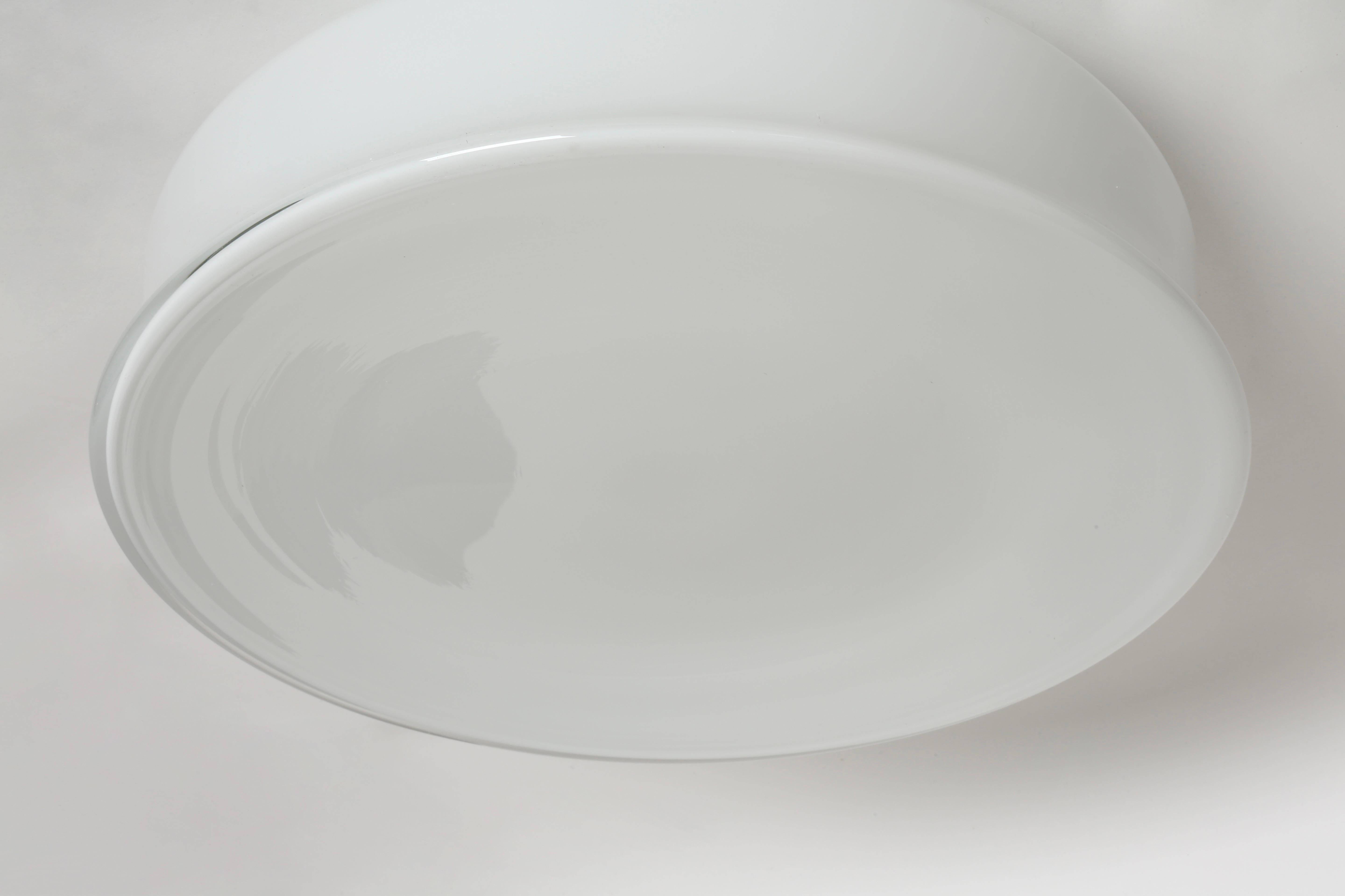 Murano ceiling light by Vistosi, Italy circa 1960s In Good Condition For Sale In Brooklyn, NY