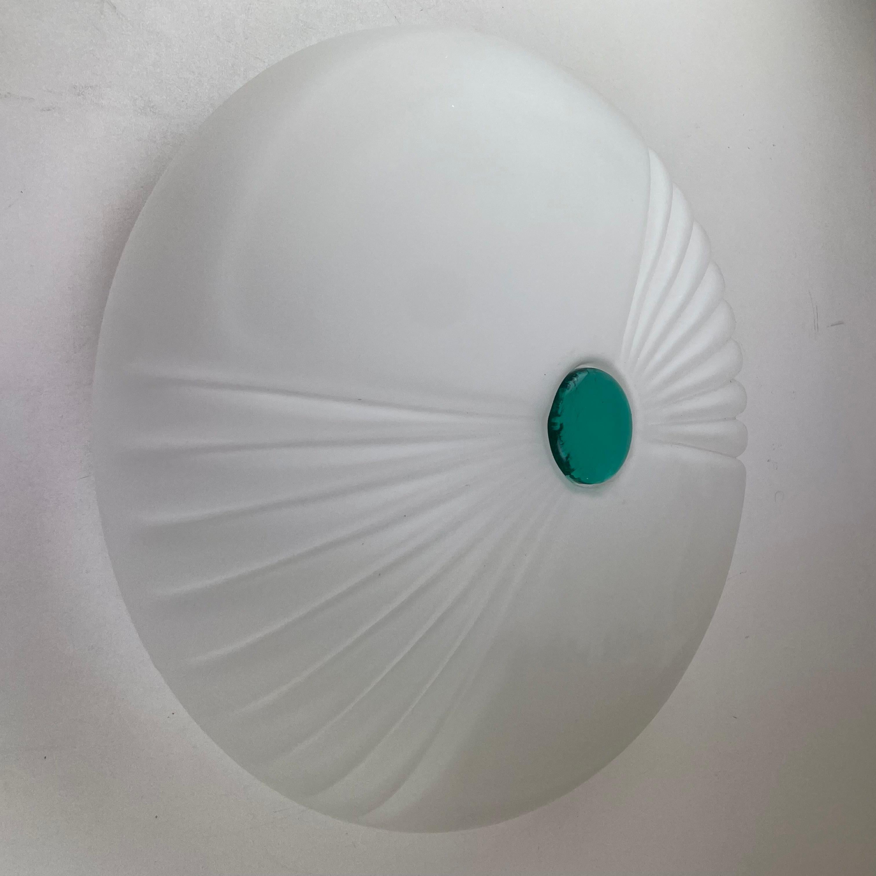 Murano Ceiling or Wall Lamp, 1980s For Sale 6