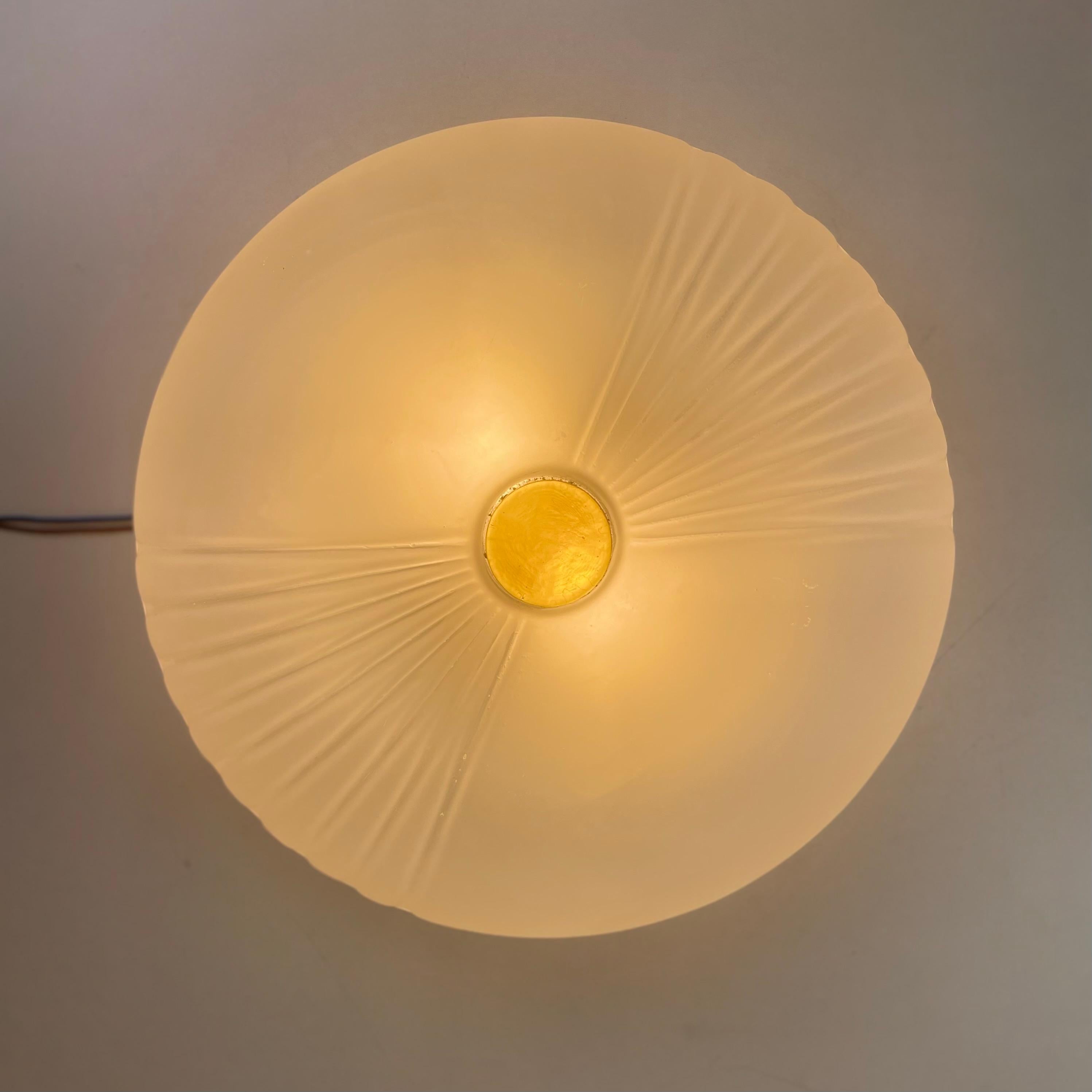 Italiano Lampada da soffitto o da parete di Murano, anni '80 in vendita