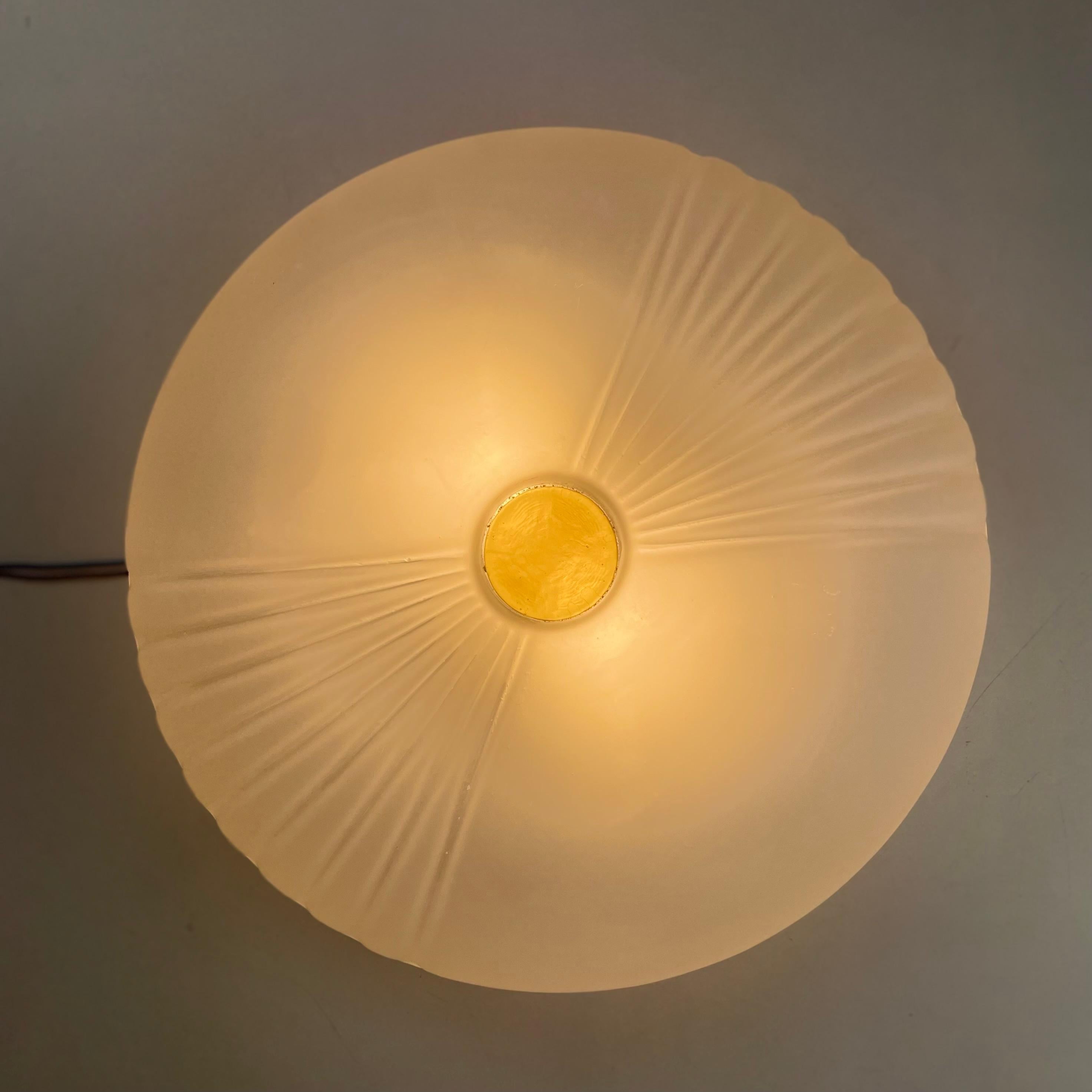 Lampada da soffitto o da parete di Murano, anni '80 in vendita 3