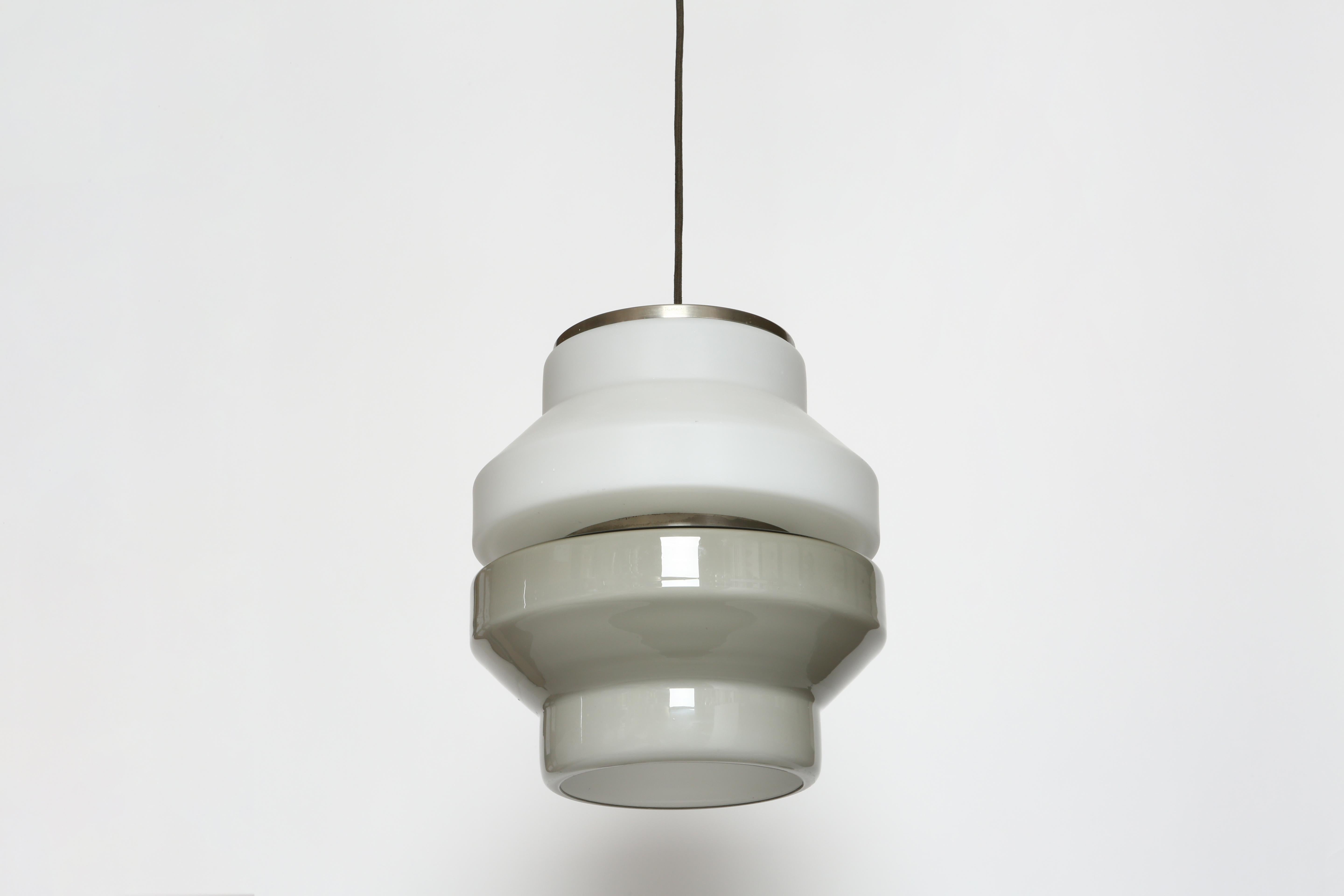 Italian Murano ceiling pendant by Vistosi, Italy circa 1960s For Sale