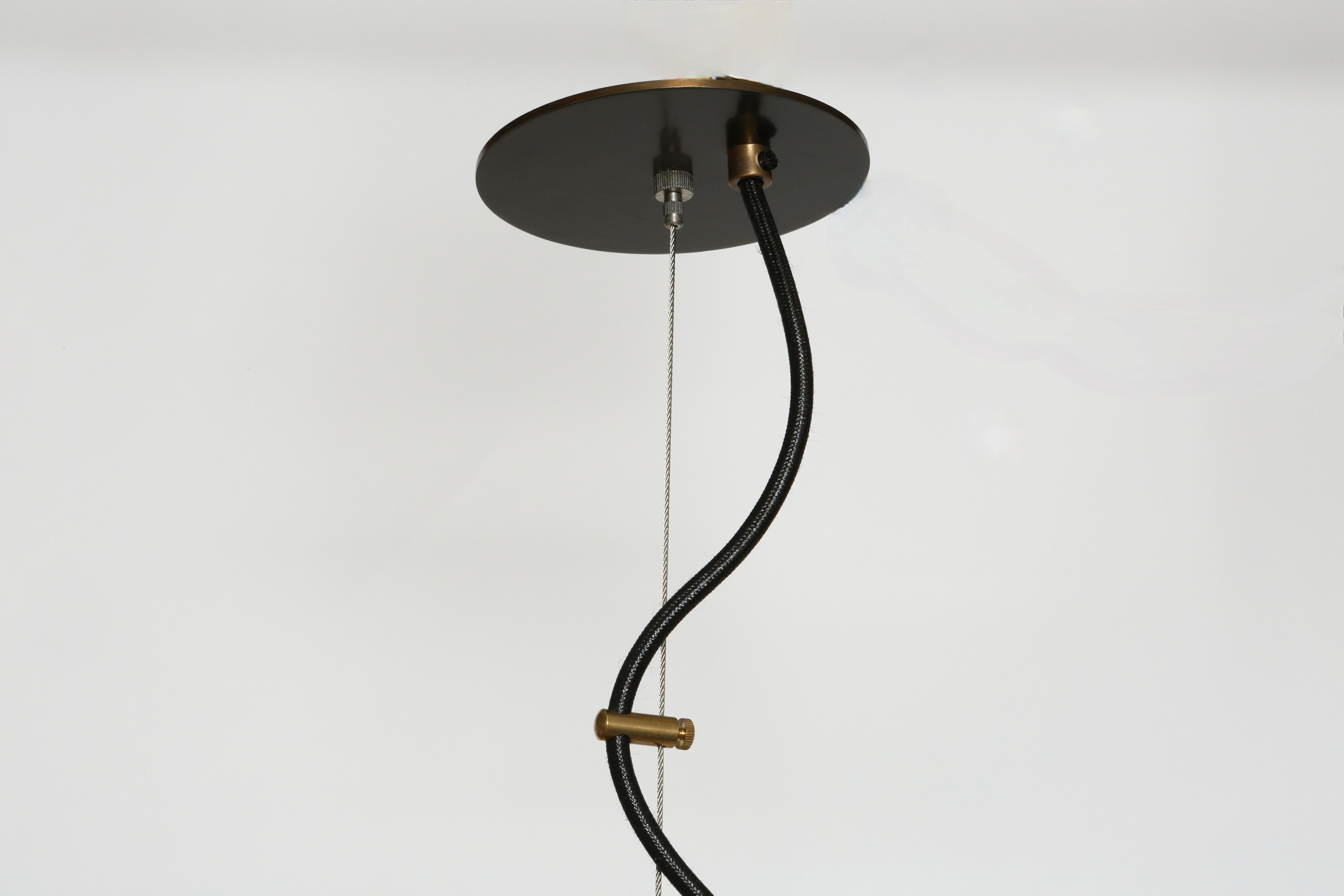 Murano ceiling suspension by Vistosi, Large Italy circa 1960s For Sale 6